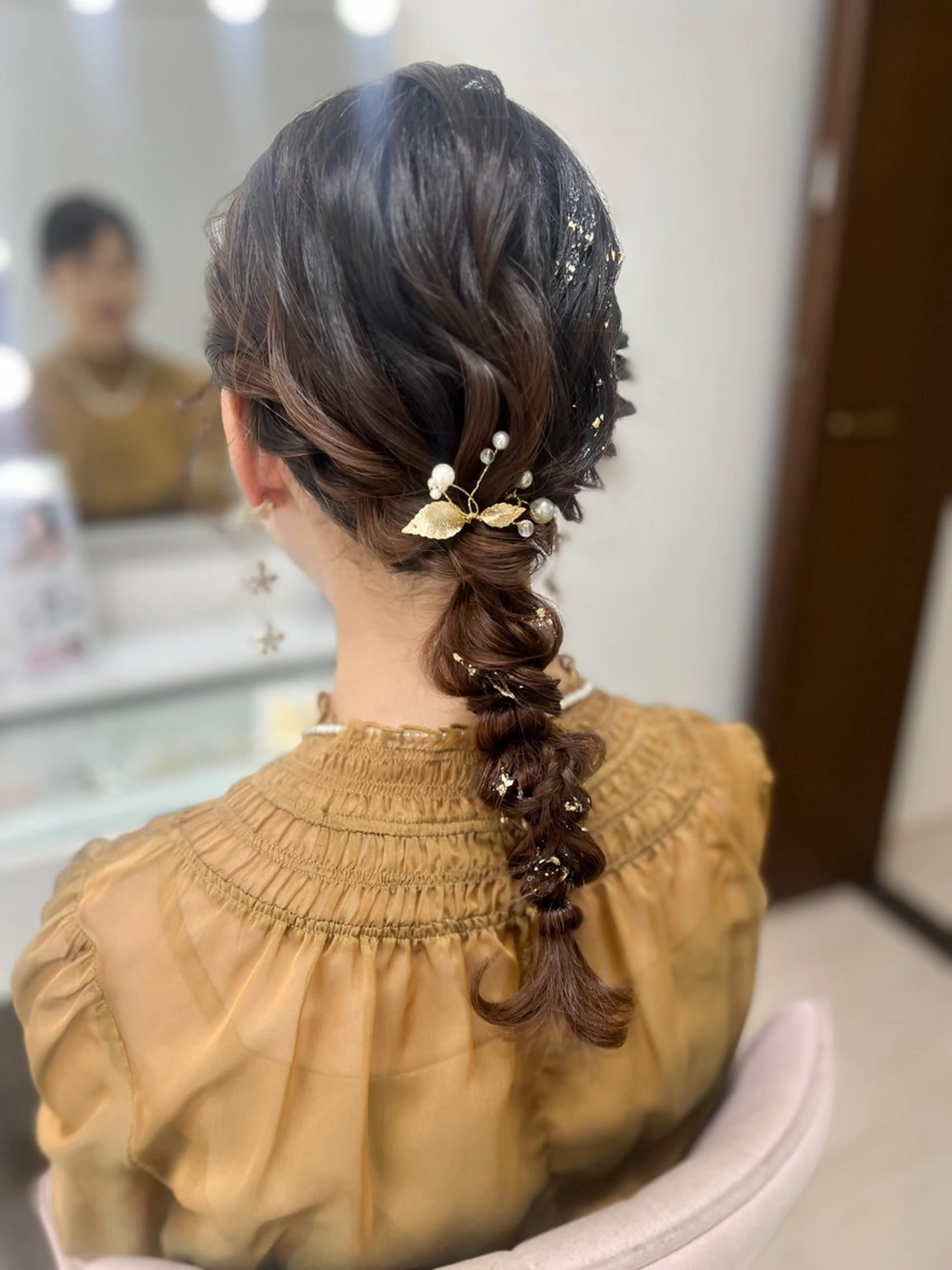 セミロング ヘアセット/金山 佐野 妃都美のヘアスタイル