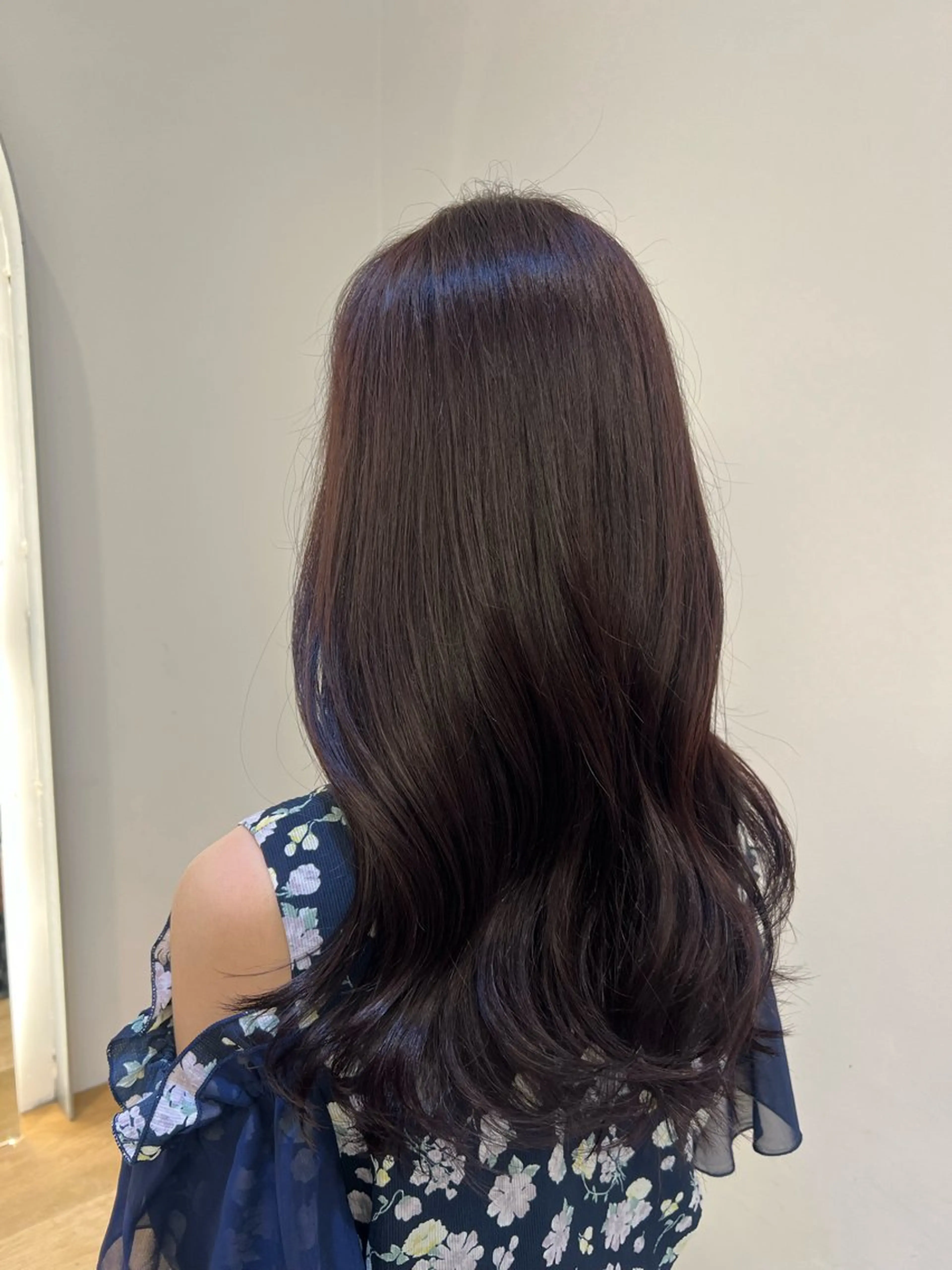 セミロング カット ヘアカラー トリートメント ♡可愛い艶髪特化♡ 艶髪先生のヘアスタイル