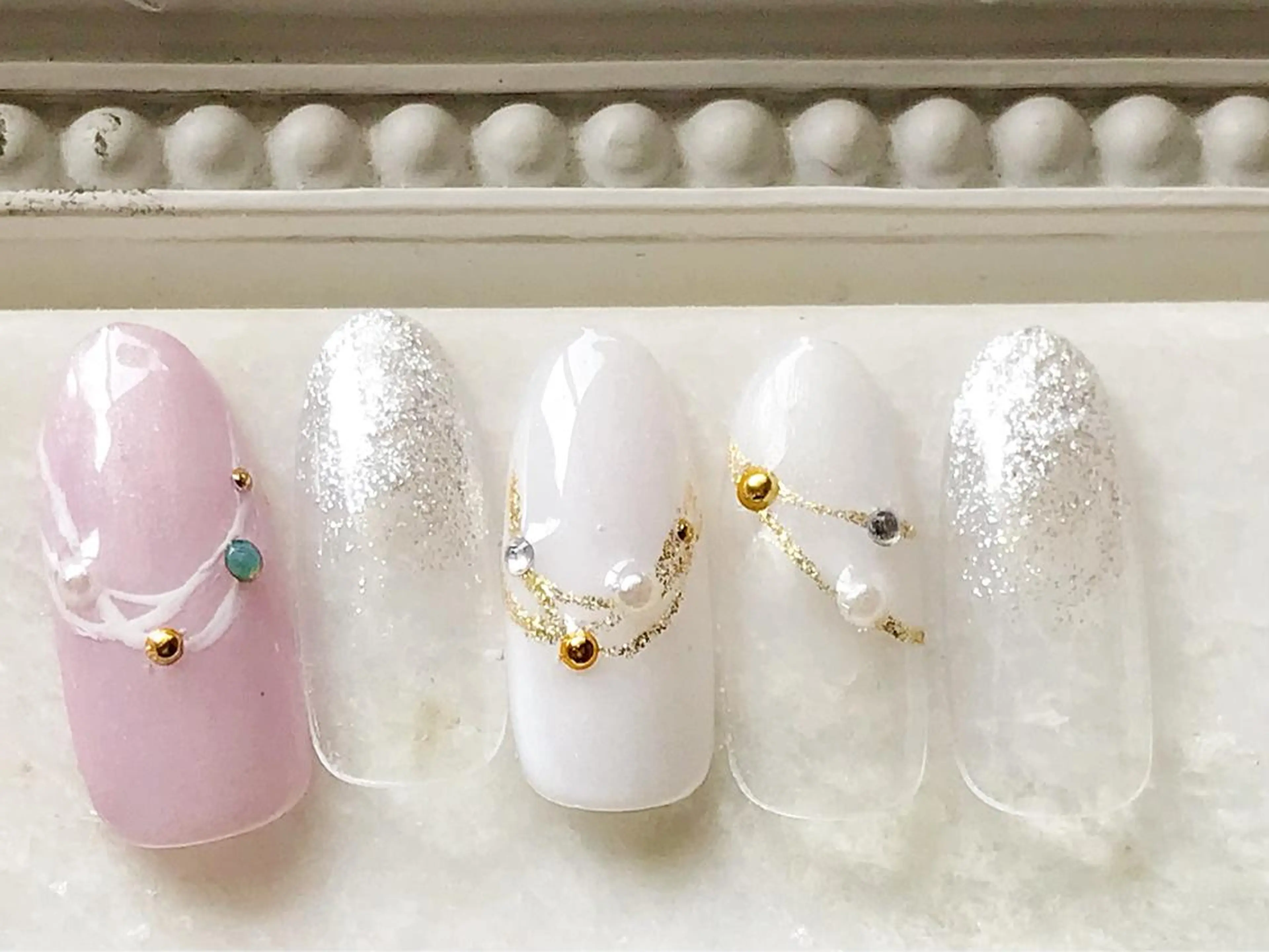 ネイル ジェルネイル パラジェル ハンドネイル Satomi  のネイルデザイン