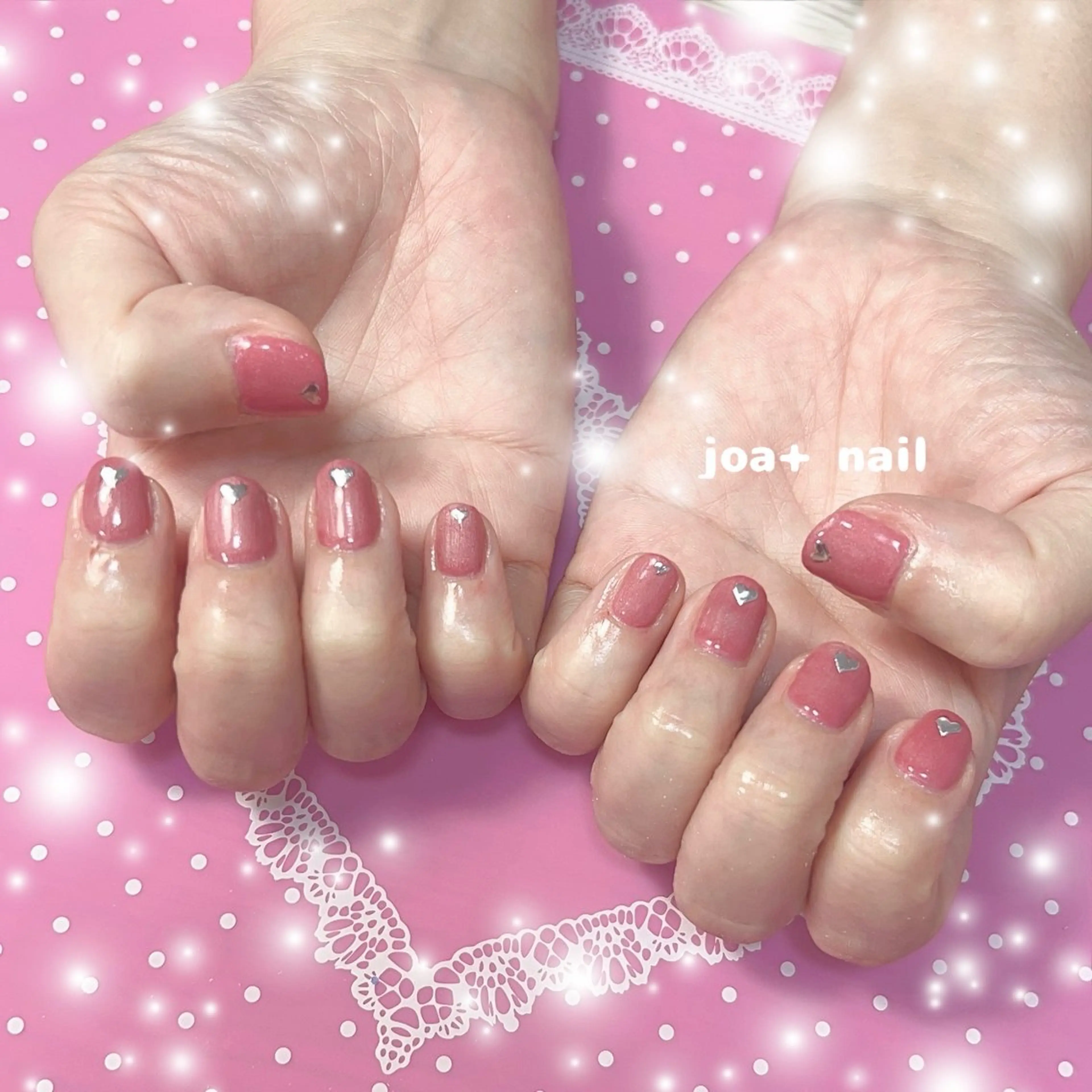 ネイル マグネットネイル うね 🎀のネイルデザイン