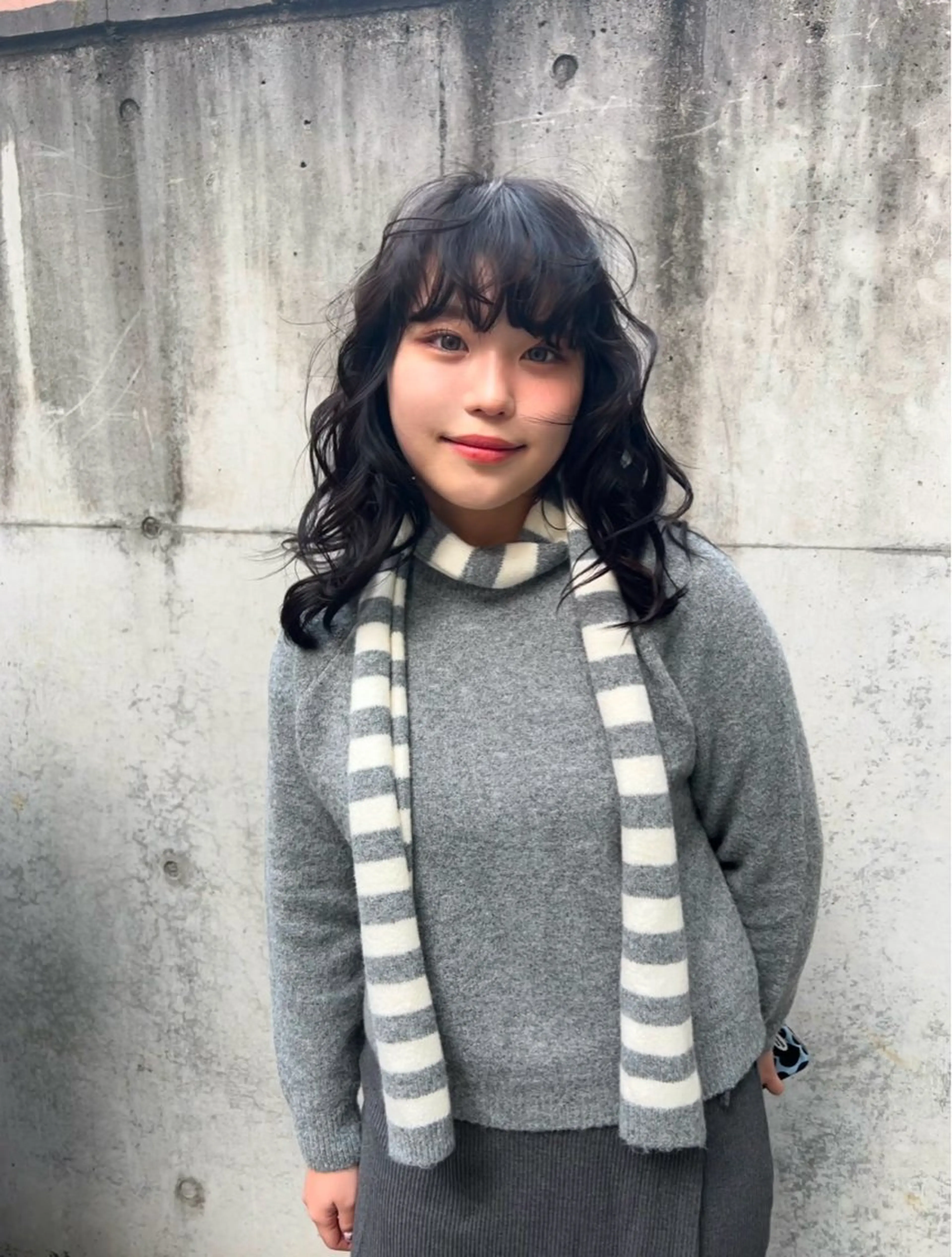 ロング カラー 小顔ボブ jilblanカホのヘアスタイル