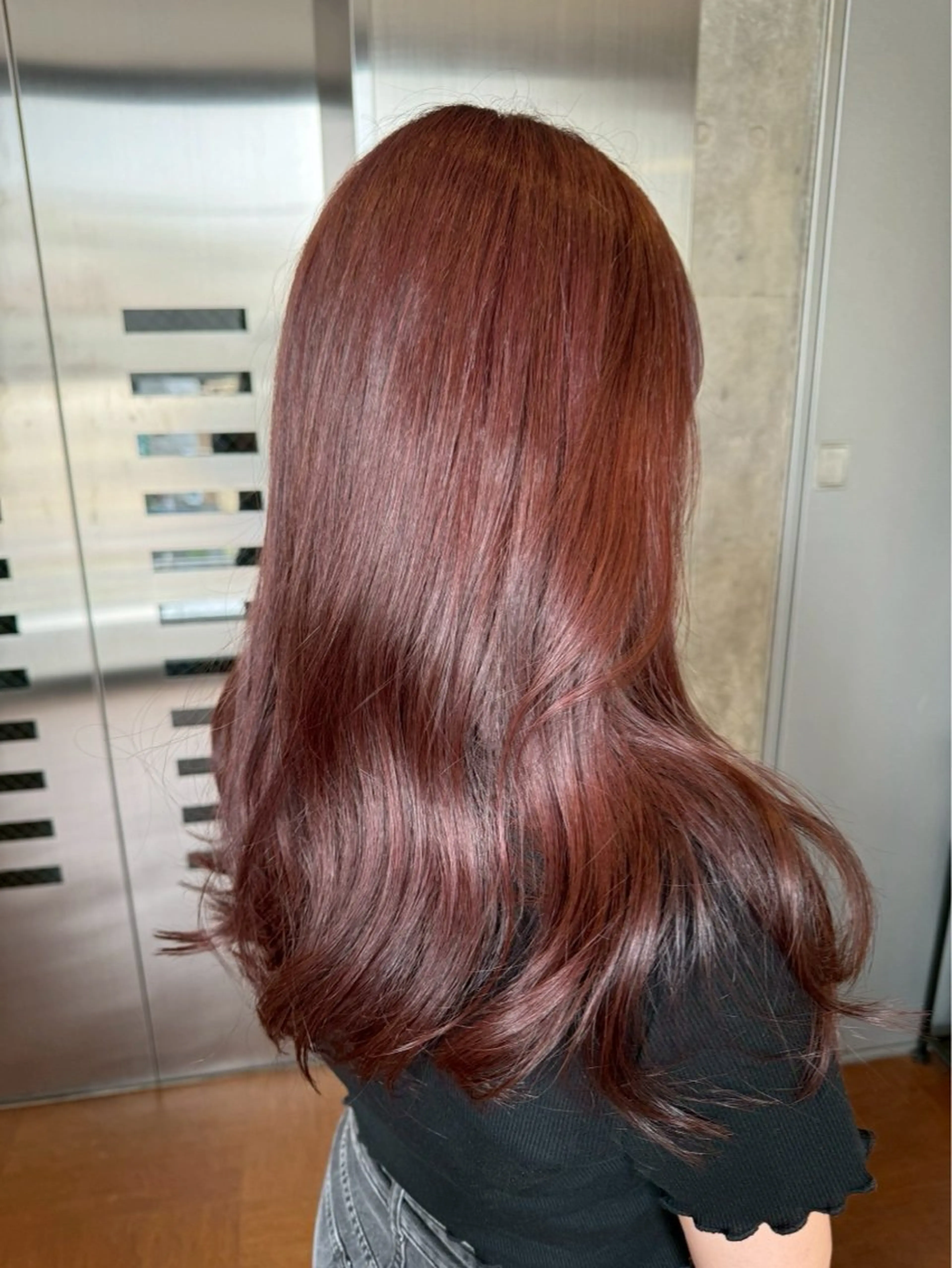 カラー トリートメント 🍎ダブルカラー 🍎KUREA🍎のヘアスタイル