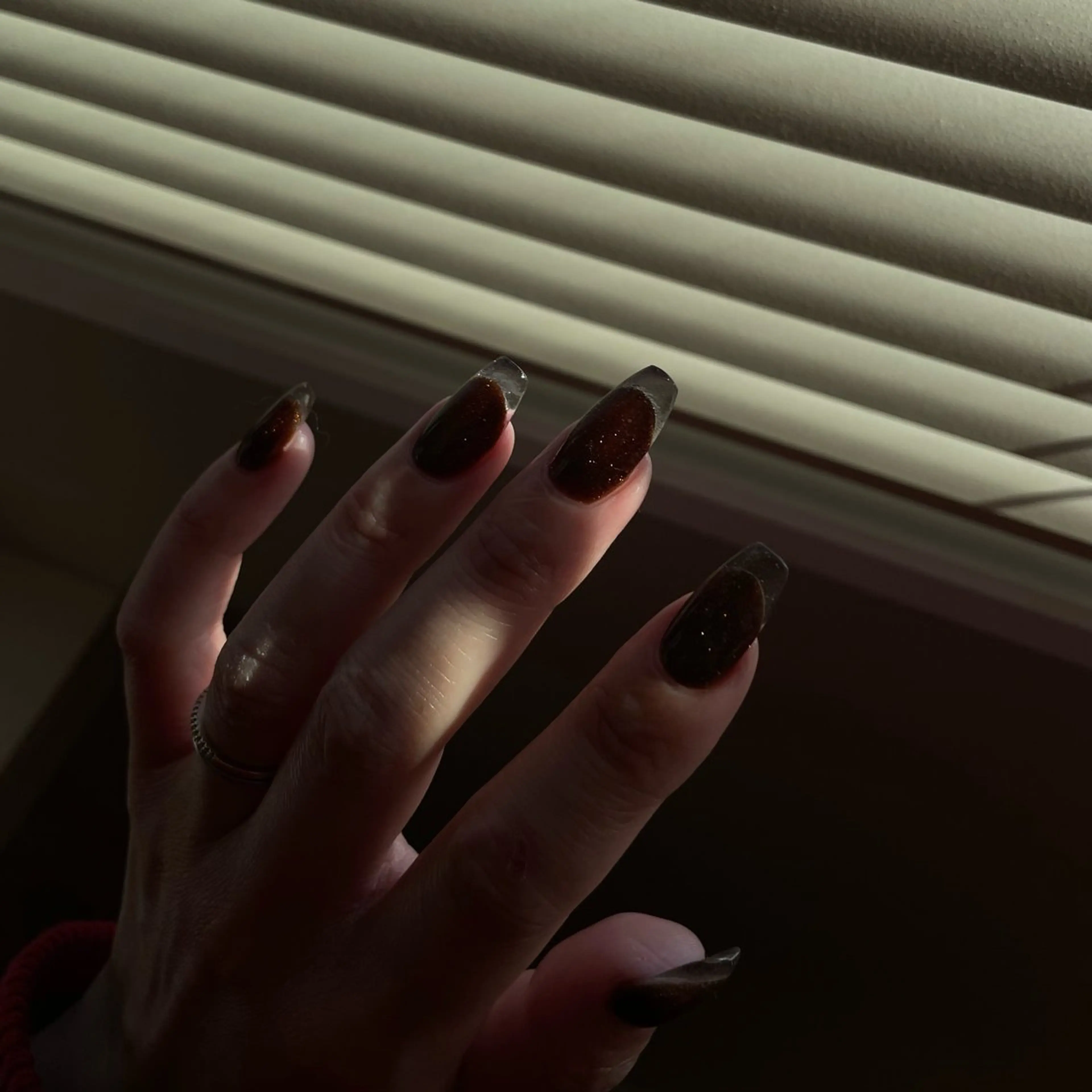 ネイル 長さ出し ハンドネイル Allure小山店 高橋陽香のネイルデザイン