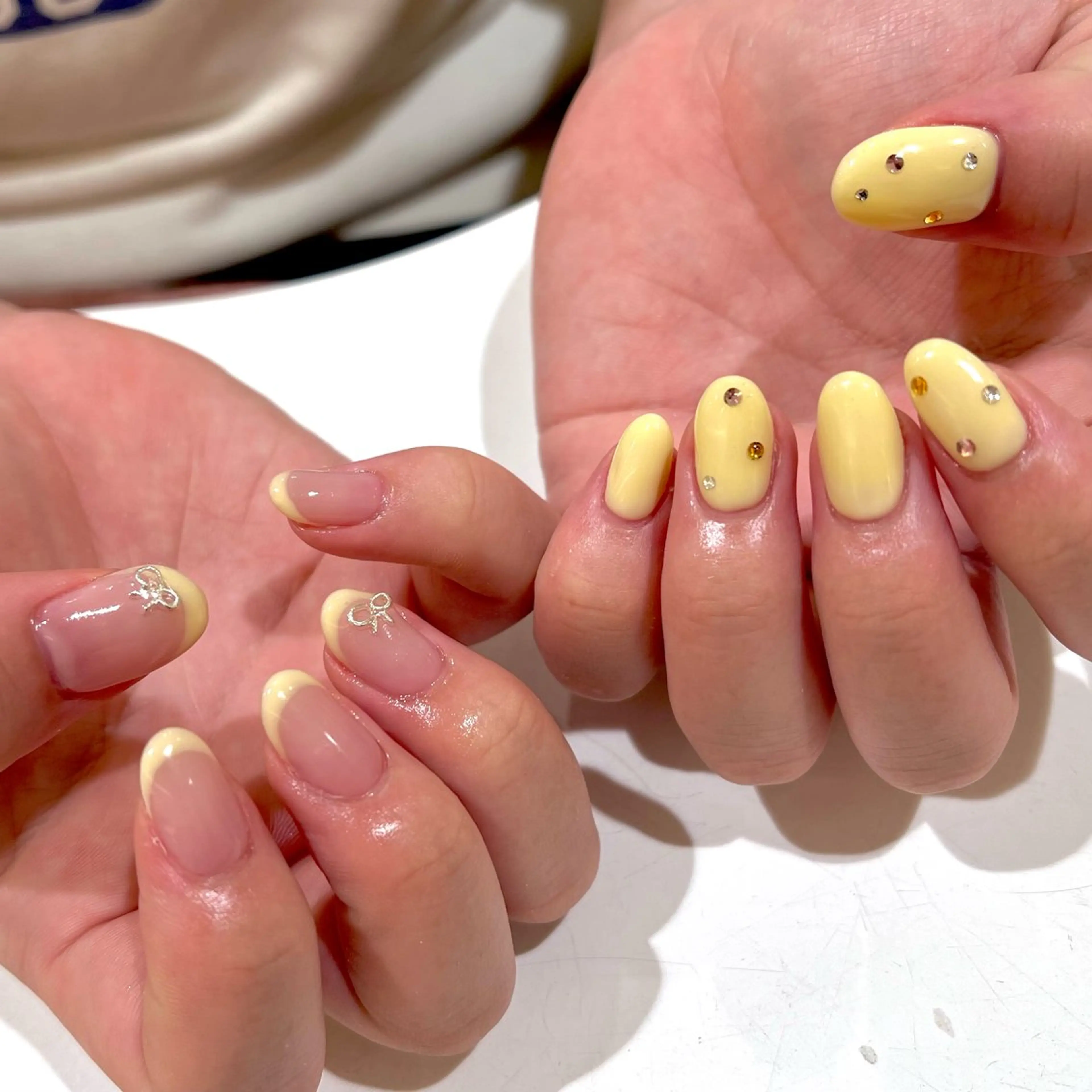 ネイル 持ち込み ハンドネイル 田中 夏海のネイルデザイン