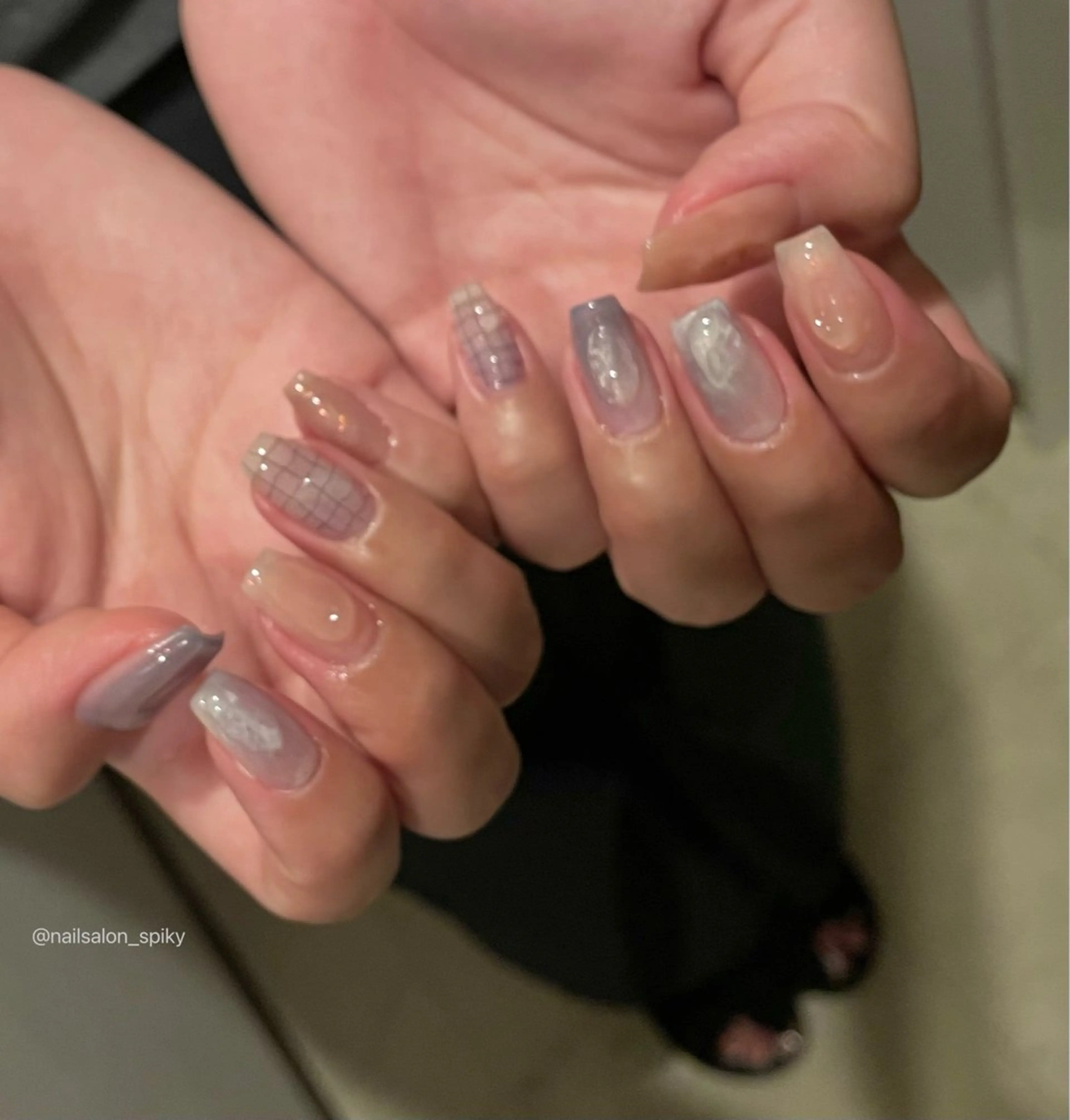 ネイル Spiky とうげ ふうかのネイルデザイン