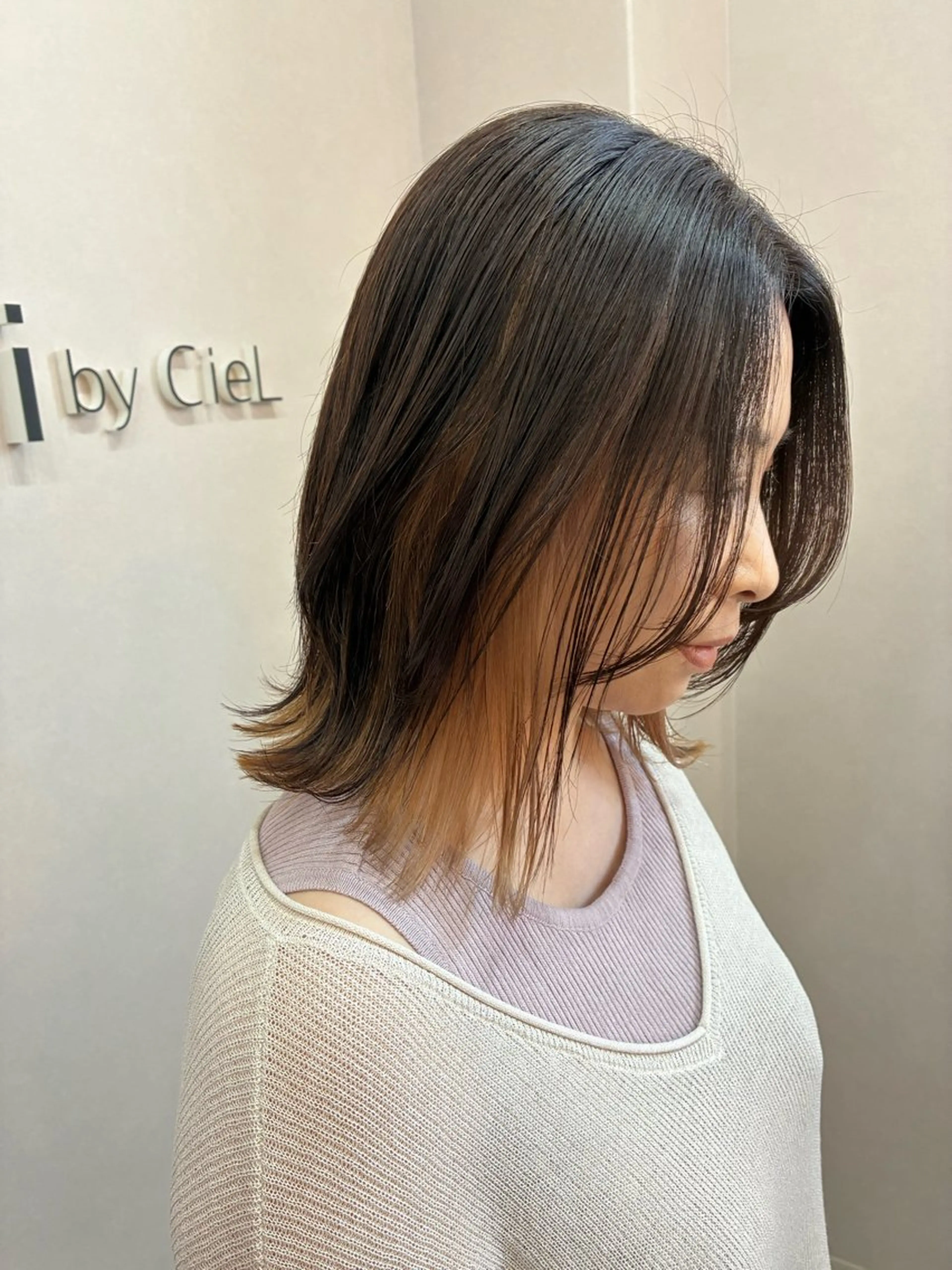 ミディアム miyamori 🌼のヘアスタイル