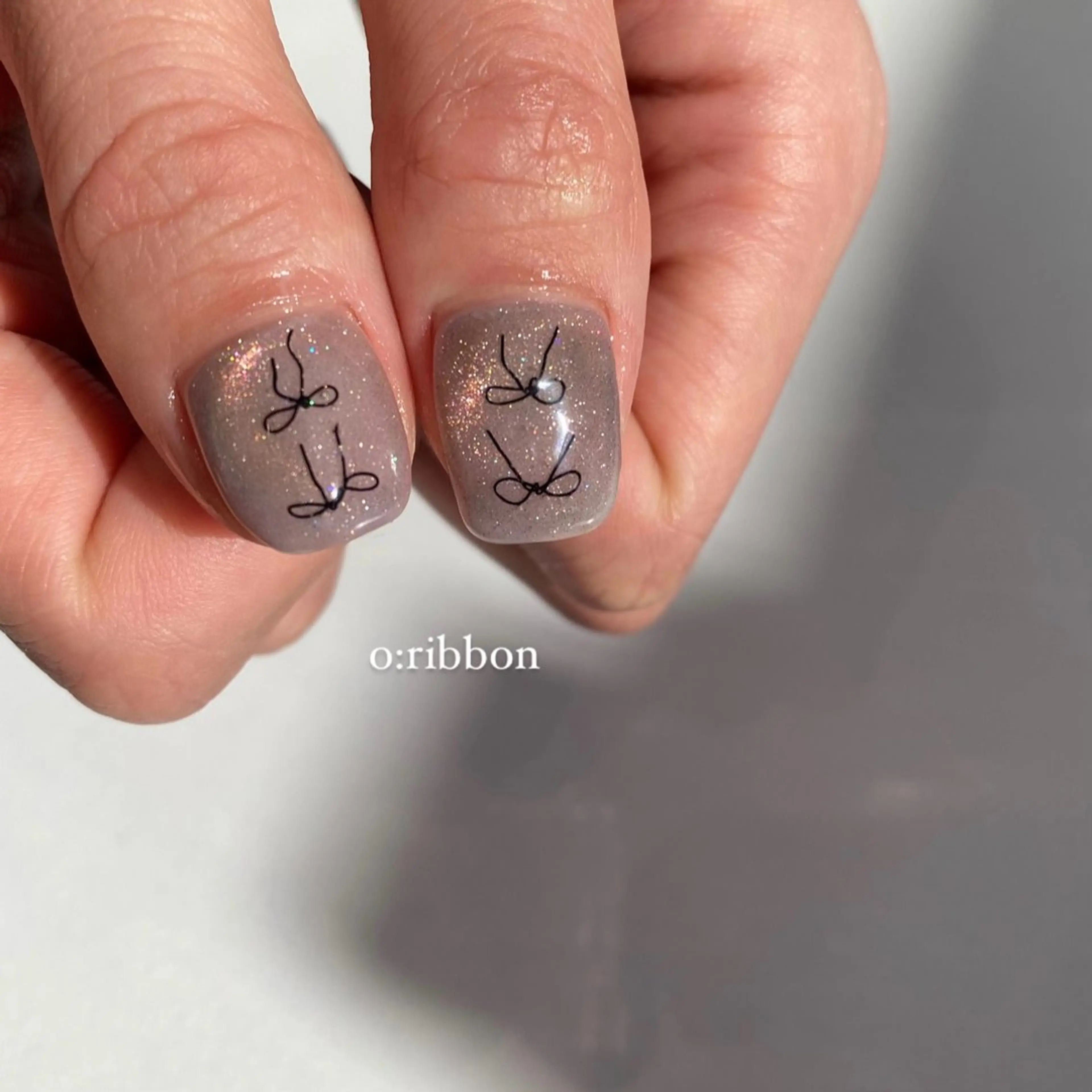 ネイル オーロラネイル マグネットネイル ニュアンスネイル シンプルネイル 春ネイル 草加ニュアンスネイル 🌚hersのネイルデザイン