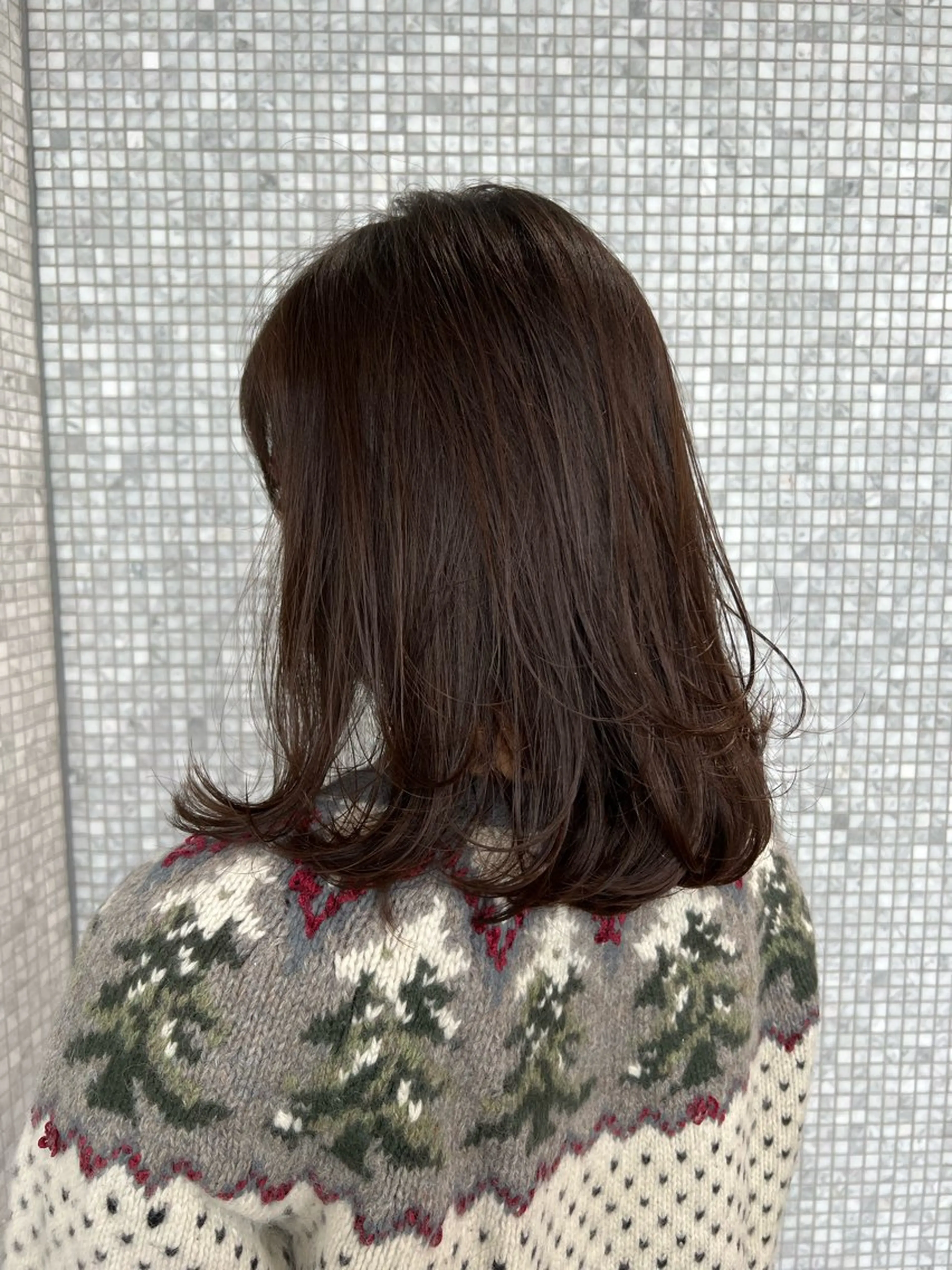 ミディアム カラー ZACC vie所属・菅沼 花琳のヘアスタイル