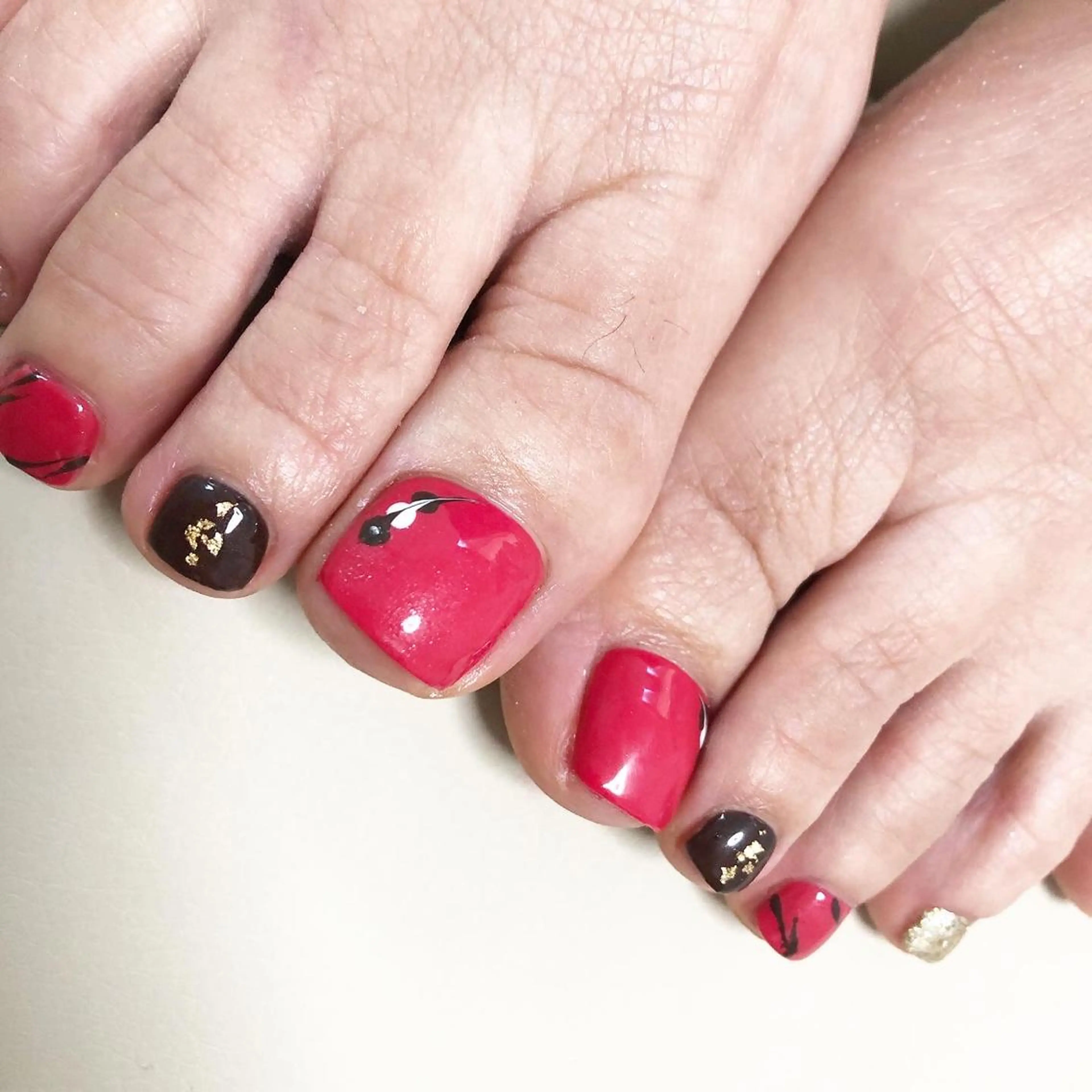 ネイル フットネイル フットネイル 587nail *のネイルデザイン