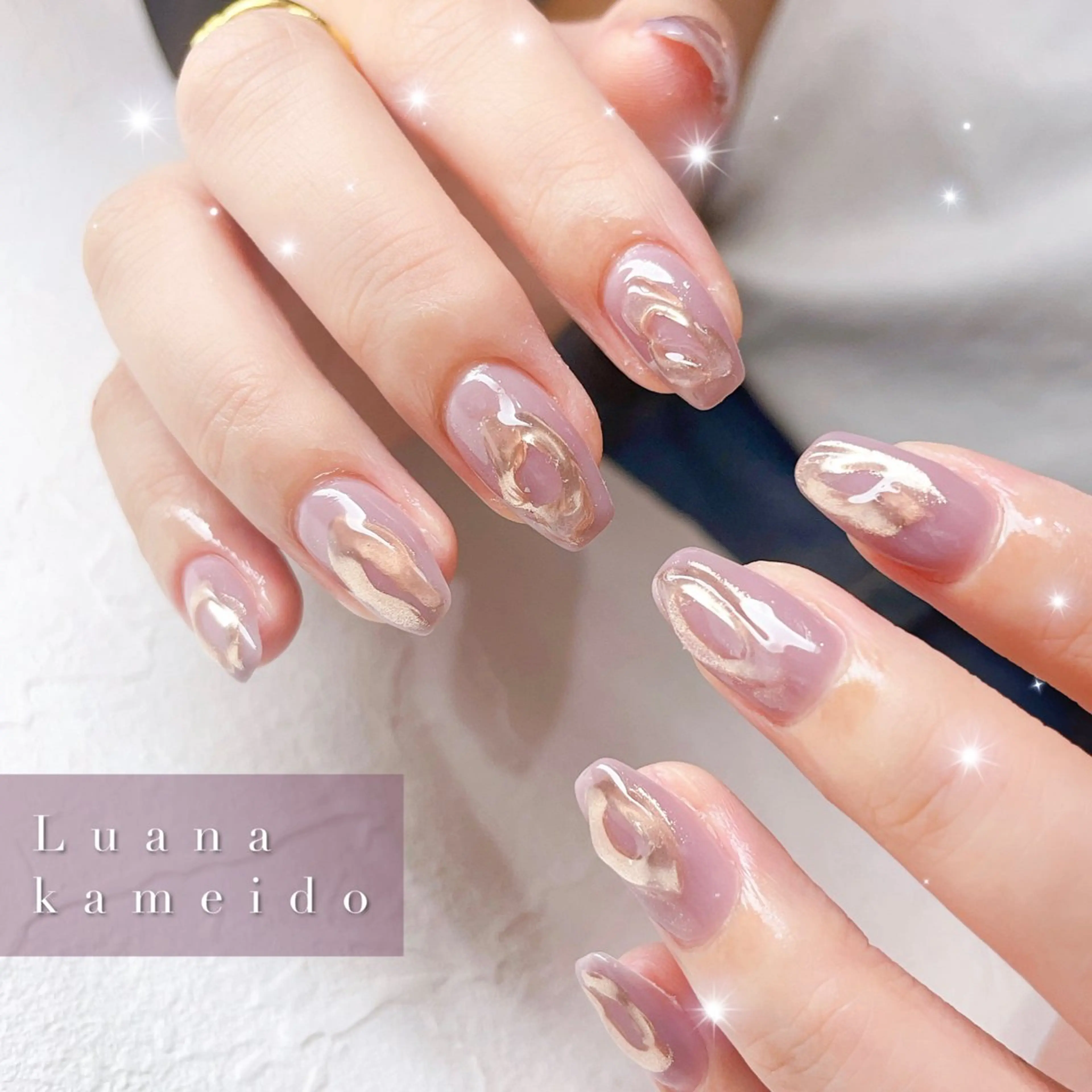 ネイル Luana nail&eye 亀戸所属・Luana Sono nailのネイルデザイン