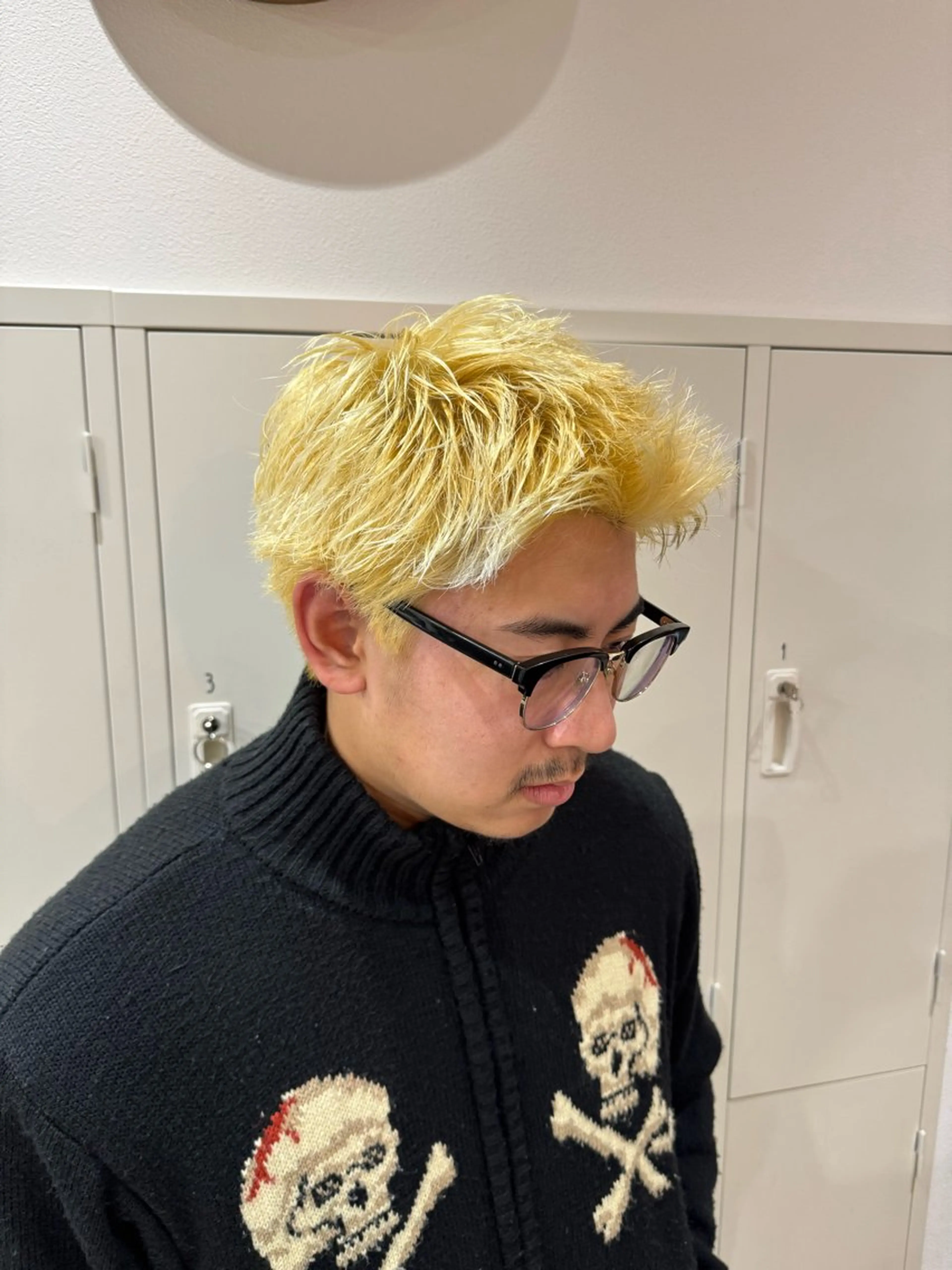 ショート 平尾/艶カラー/ アッシュ系/中川誠大のヘアスタイル