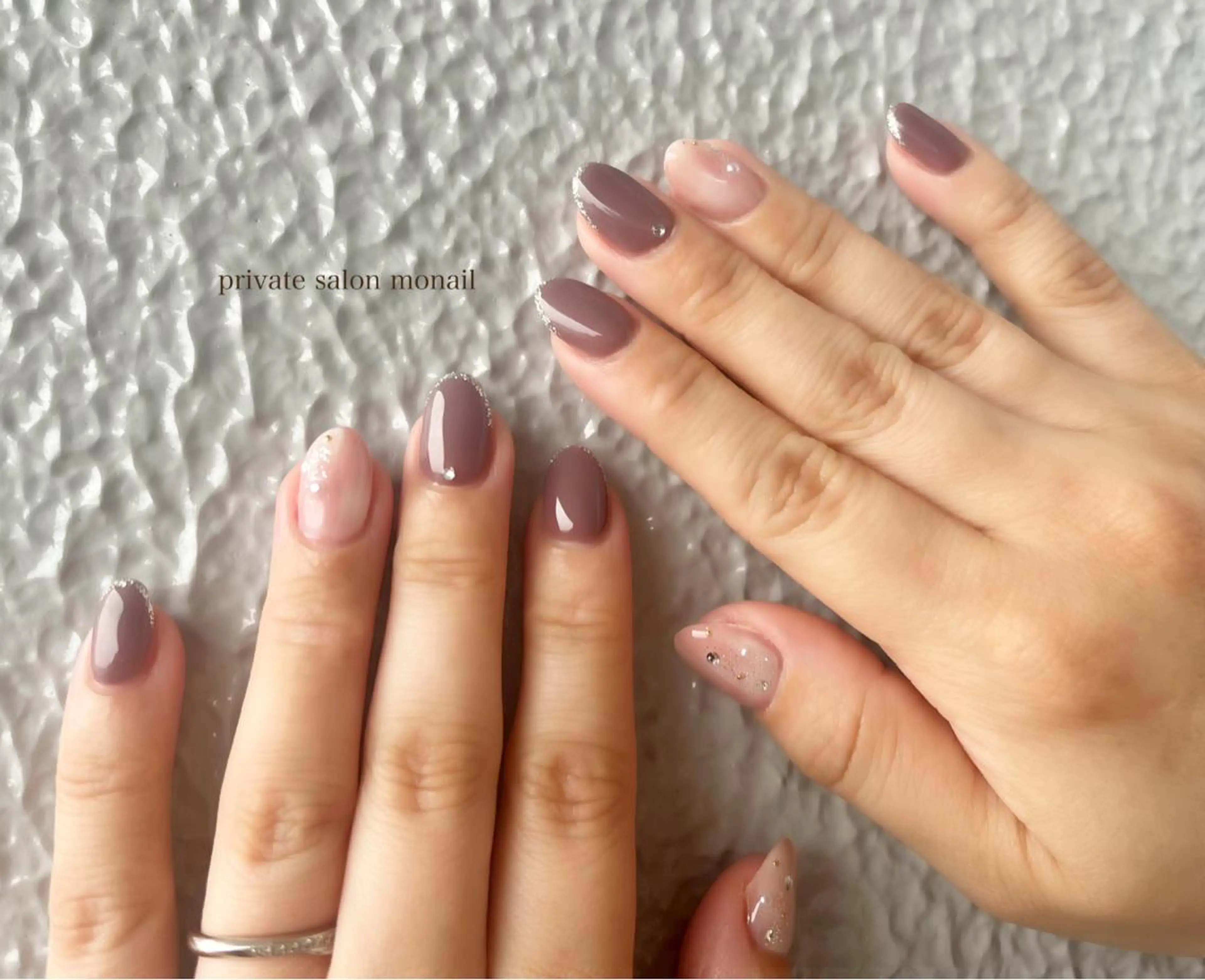 ネイル アートネイル ハンドネイル private  nail monail所属・nail salon monailのネイルデザイン