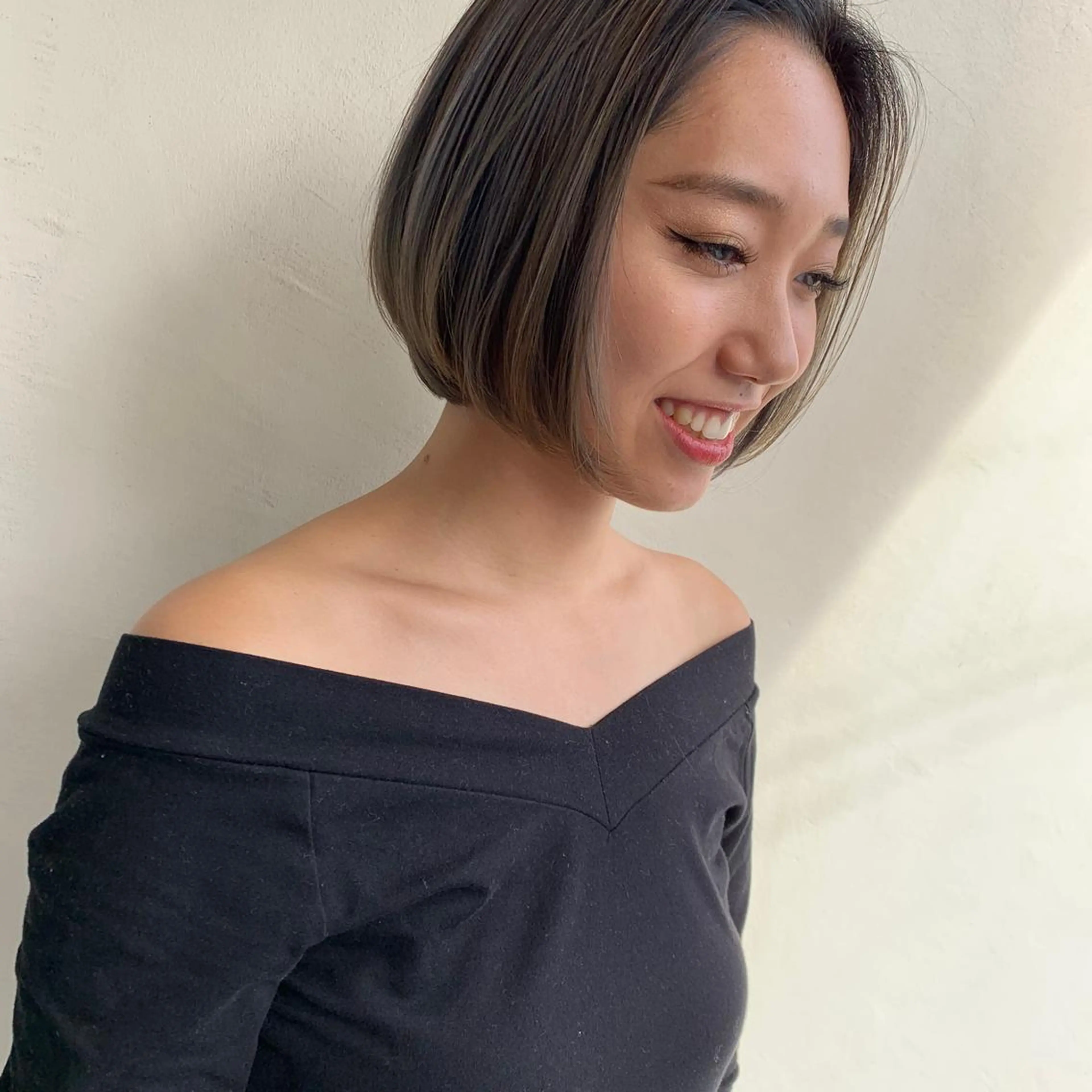 ショート Emitas.宮街道店所属・森崎 士/似合わせカラーのヘアスタイル