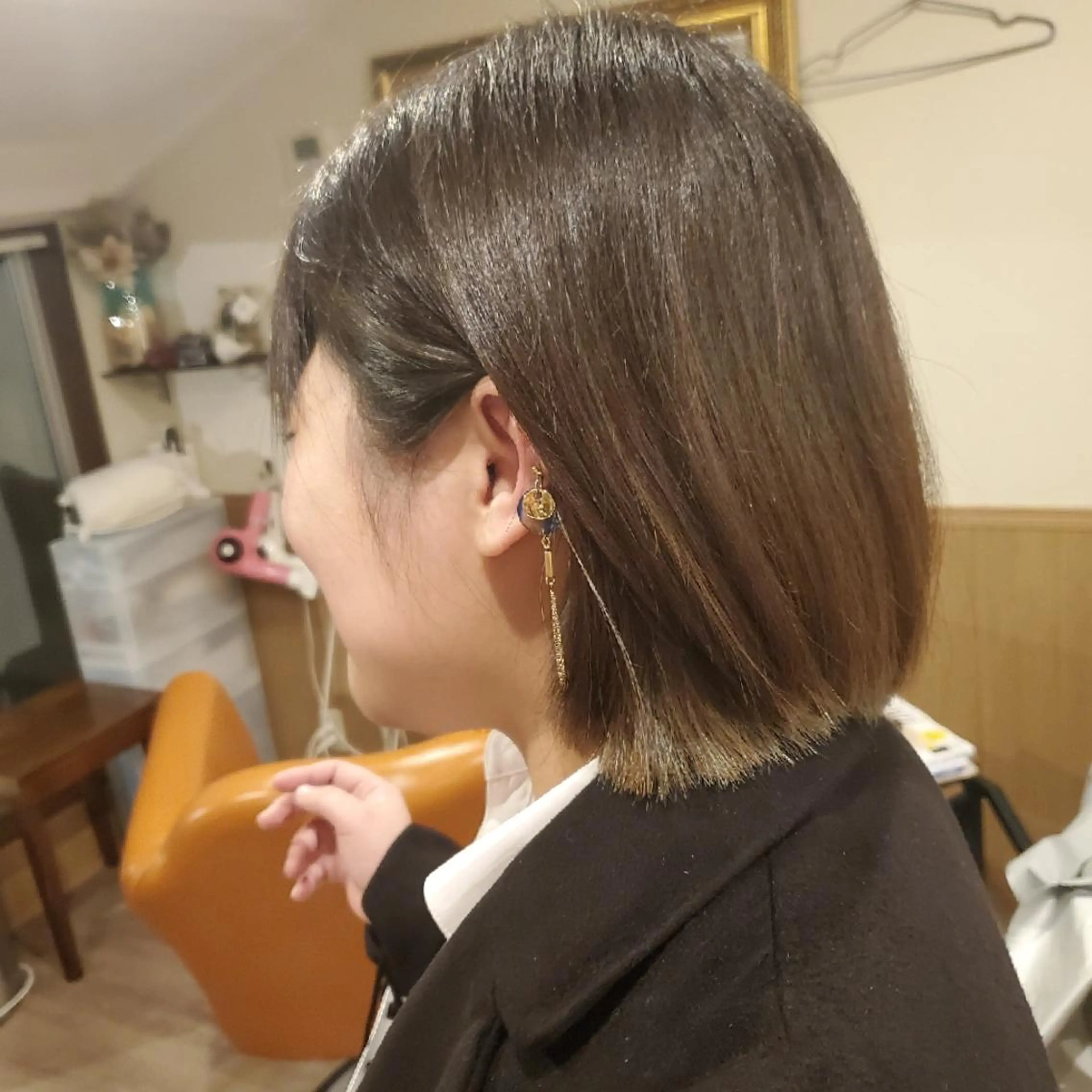 ショート カラー アディクシーカラー イルミナカラー 外国人風カラー ヘアカラー spa hair ark 富井直美のヘアスタイル