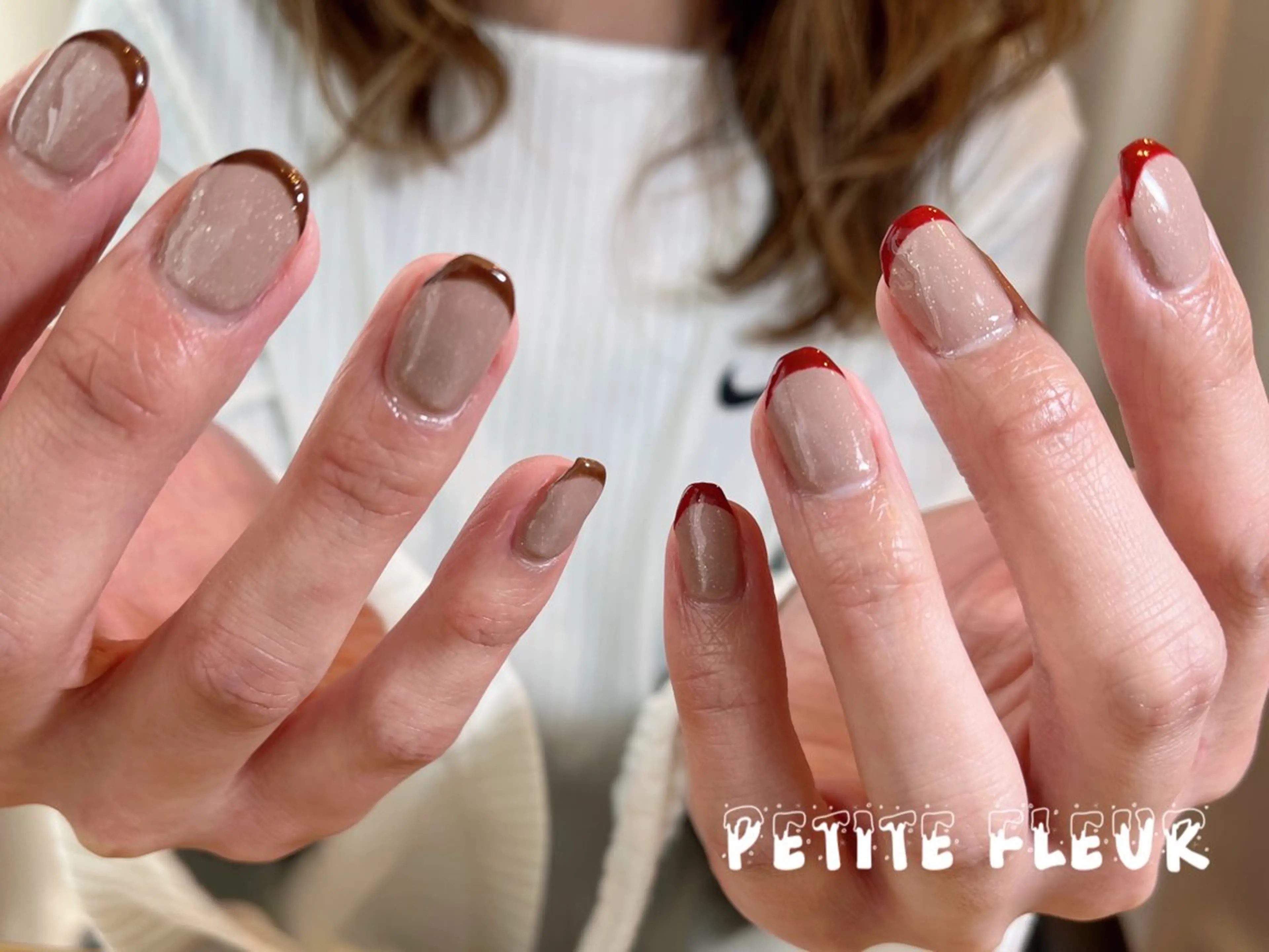 ネイル ハンドネイル ビューティーサロン プチフルールのネイルデザイン