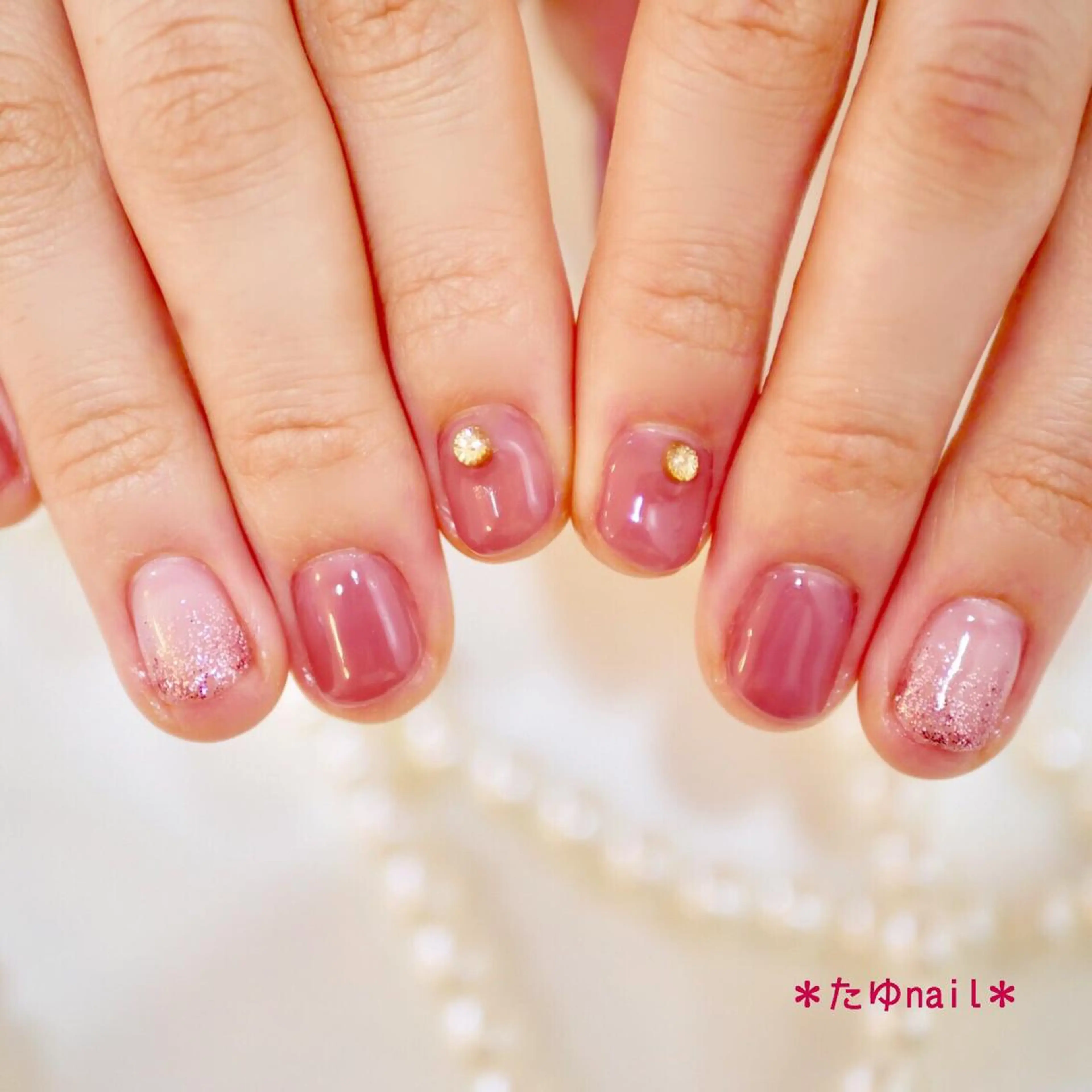 ネイル ハンドネイル ネイルサロン・ネイルスクール たゆnail所属・ネイルサロン 【たゆnail】のネイルデザイン