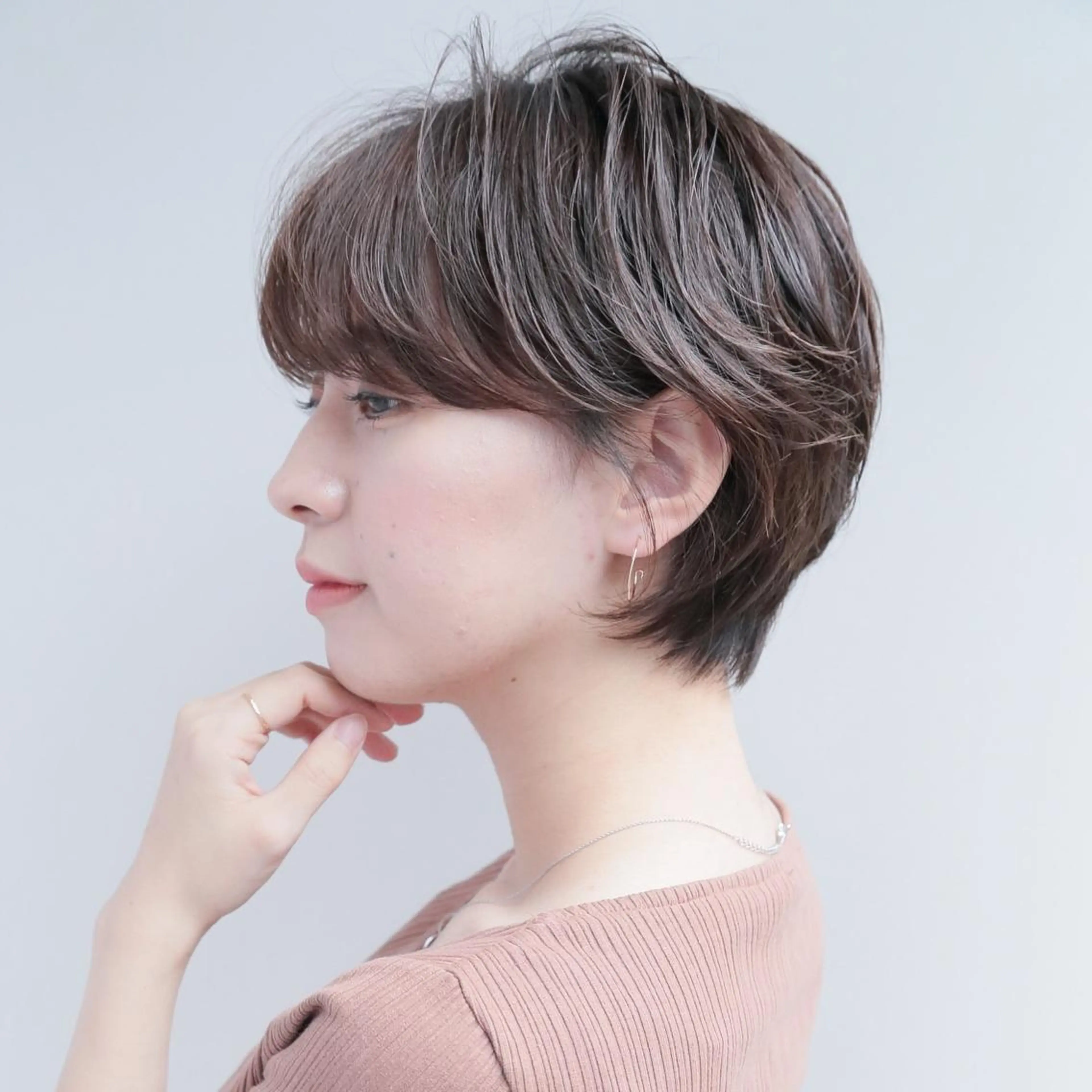 ショート カット トリートメント 🇰🇷韓国レイヤー 錦糸町【北山謙三】のヘアスタイル