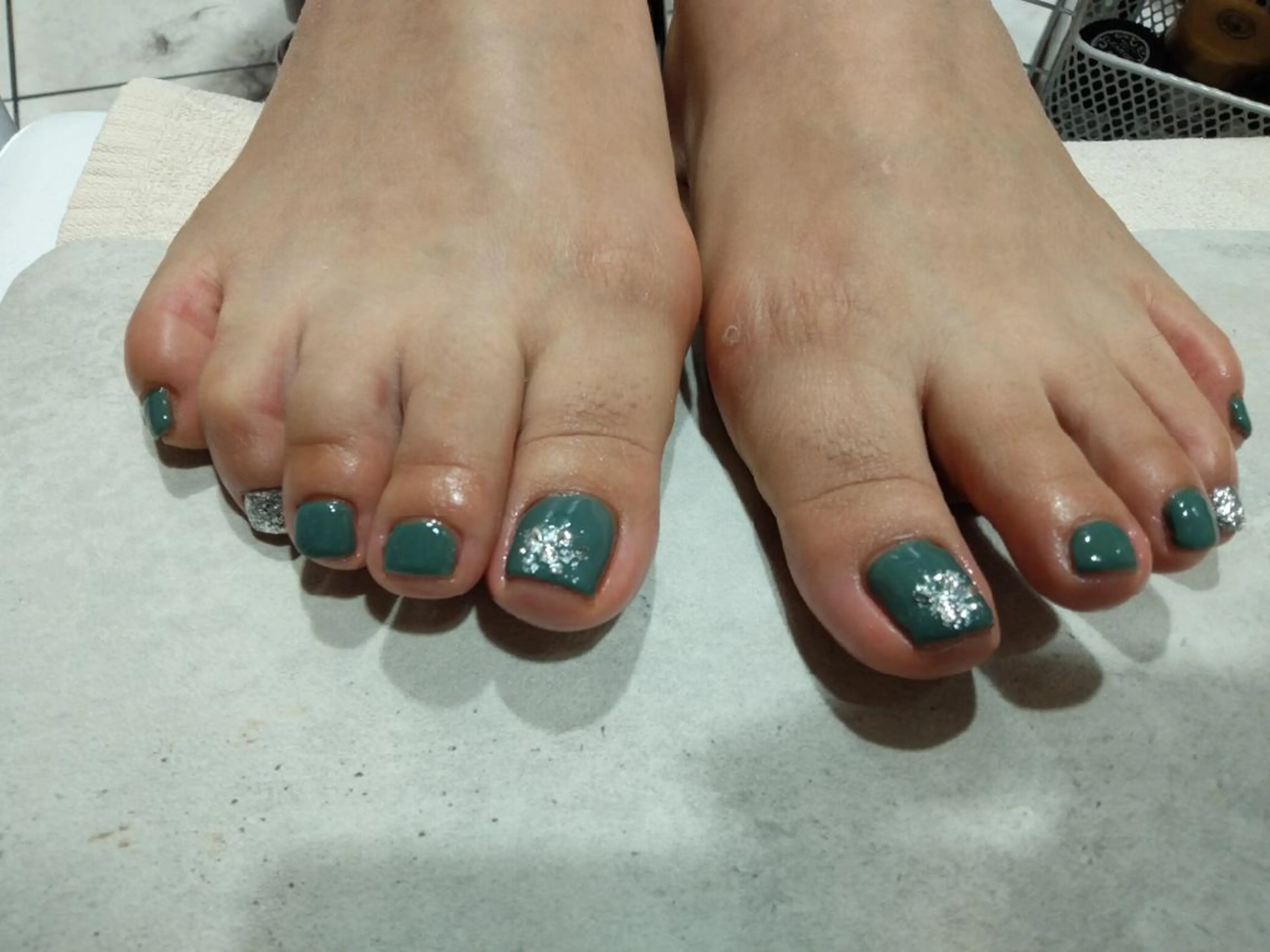 フット ワンカラー(他店様オフ無料)の写真