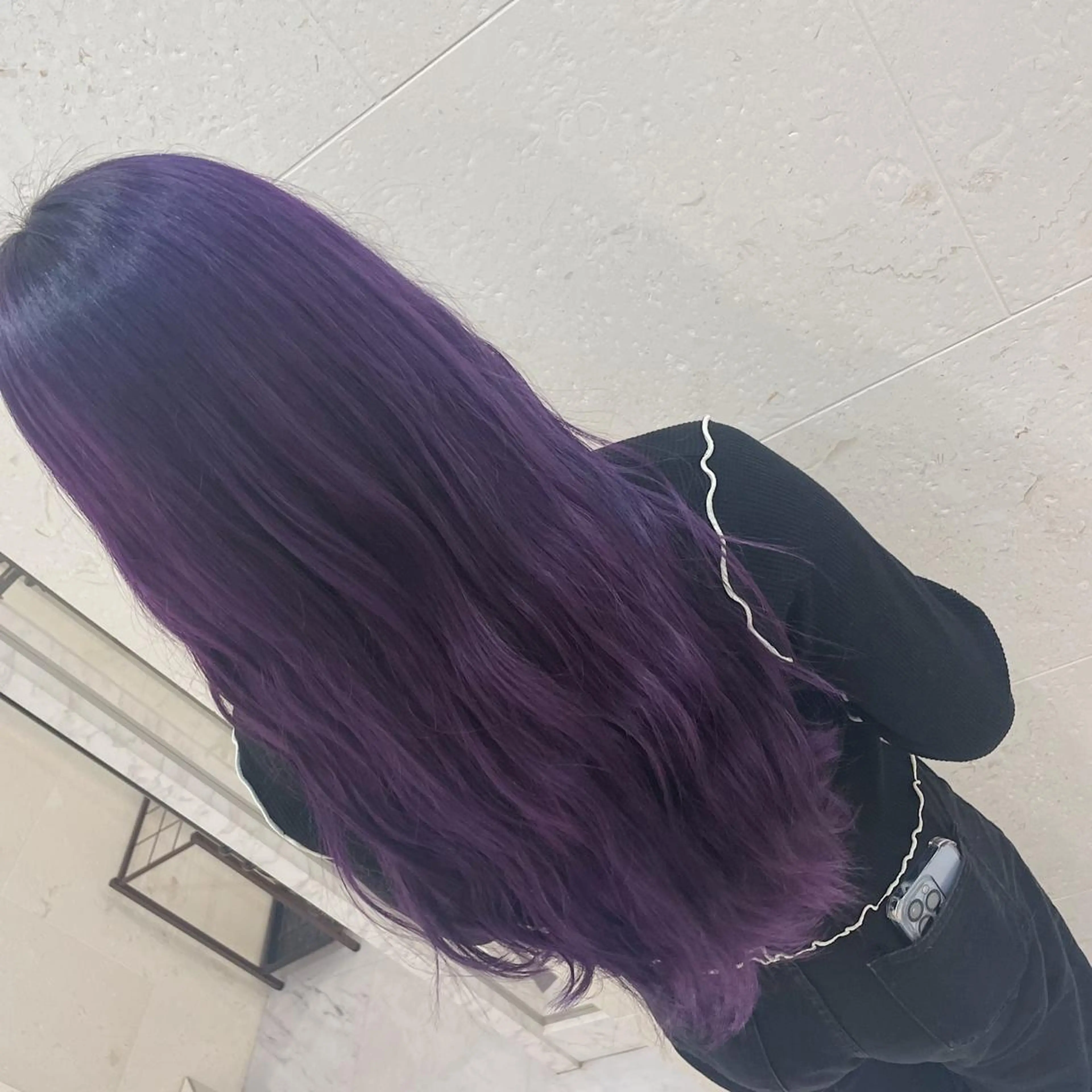 ロング 安田 柚月のヘアスタイル