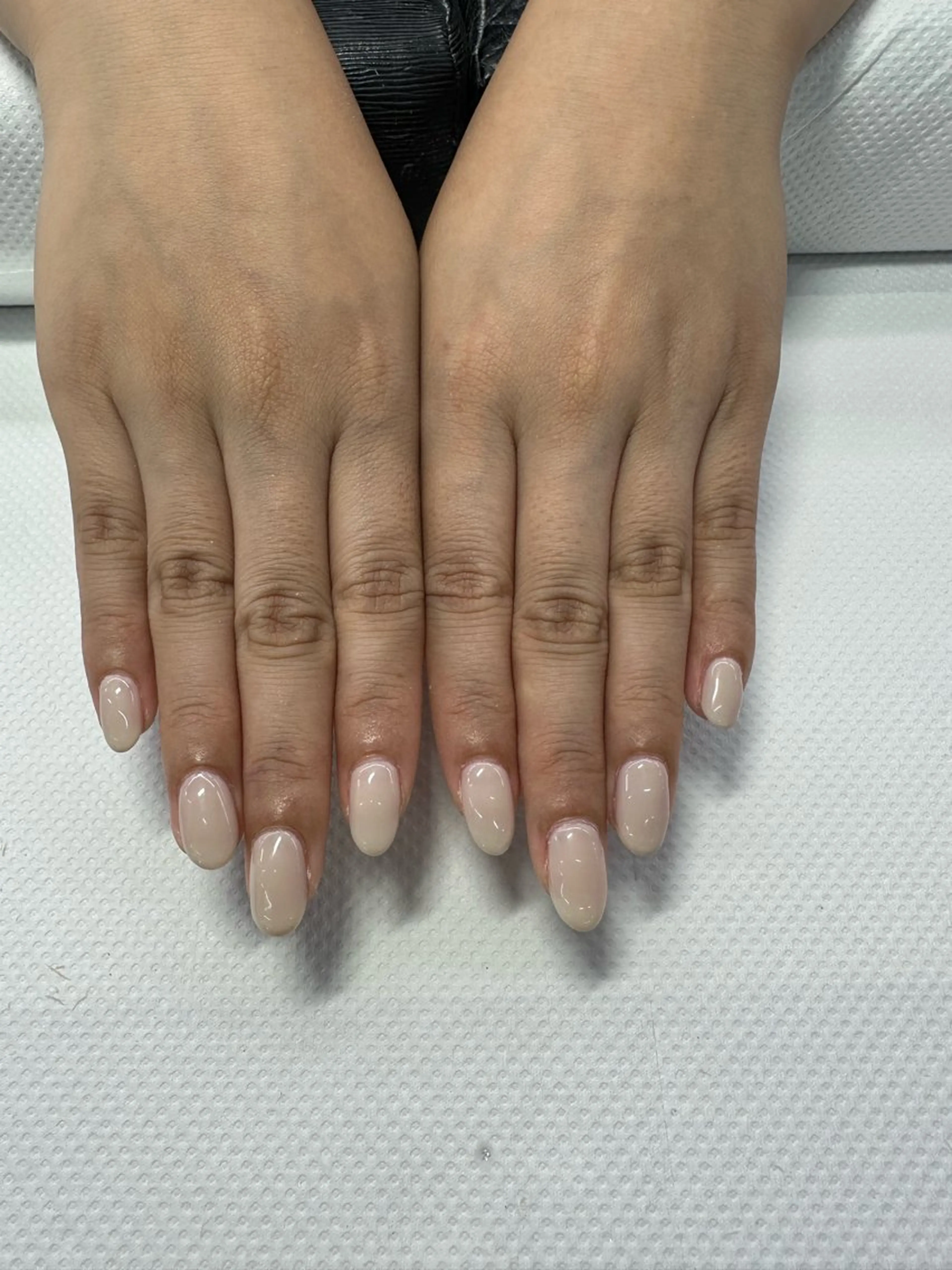 ネイル ワンカラーネイル 坪田 優花のネイルデザイン