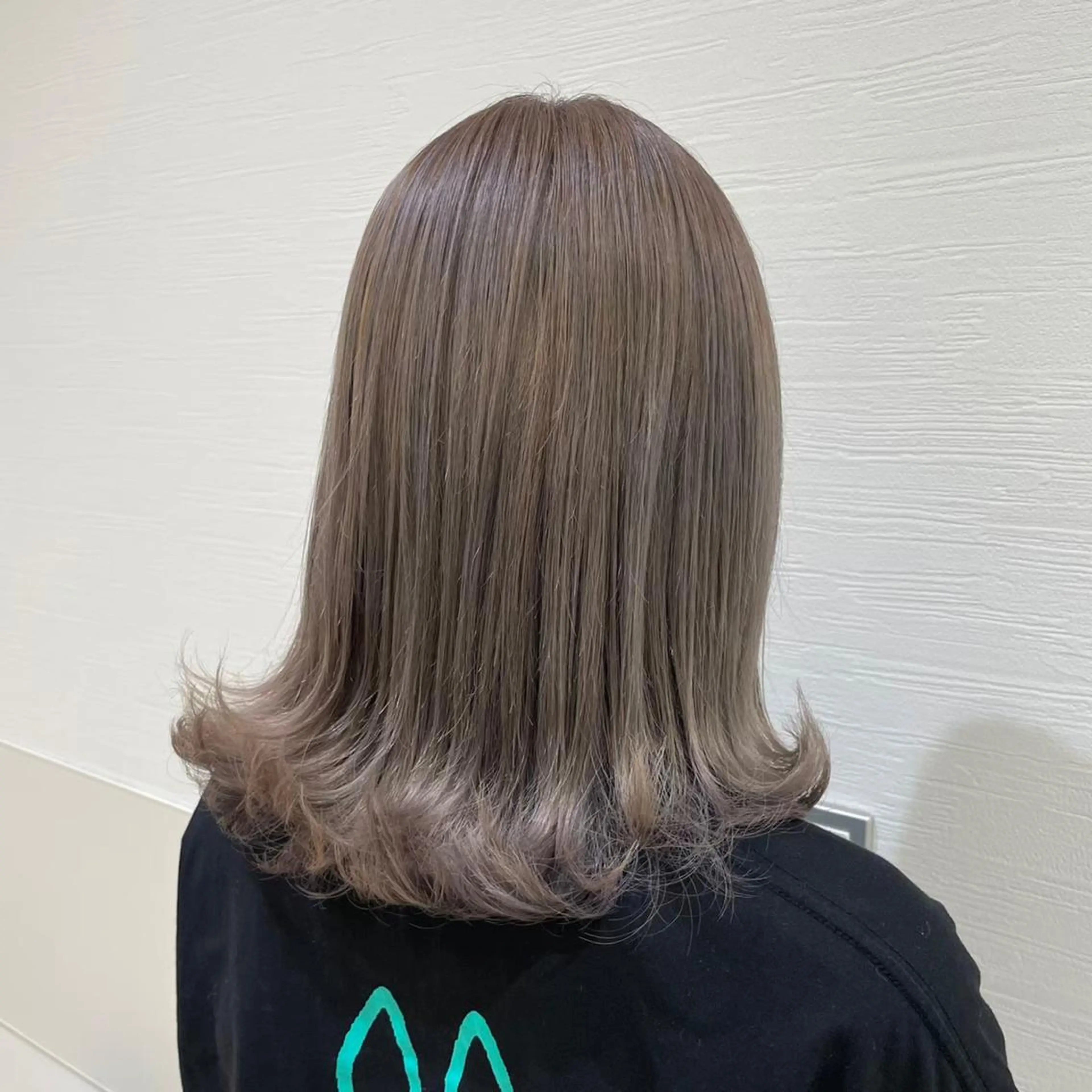 セミロング カラー 波巻パーマ/毛流れ パーマ☘️りゅうせいのヘアスタイル