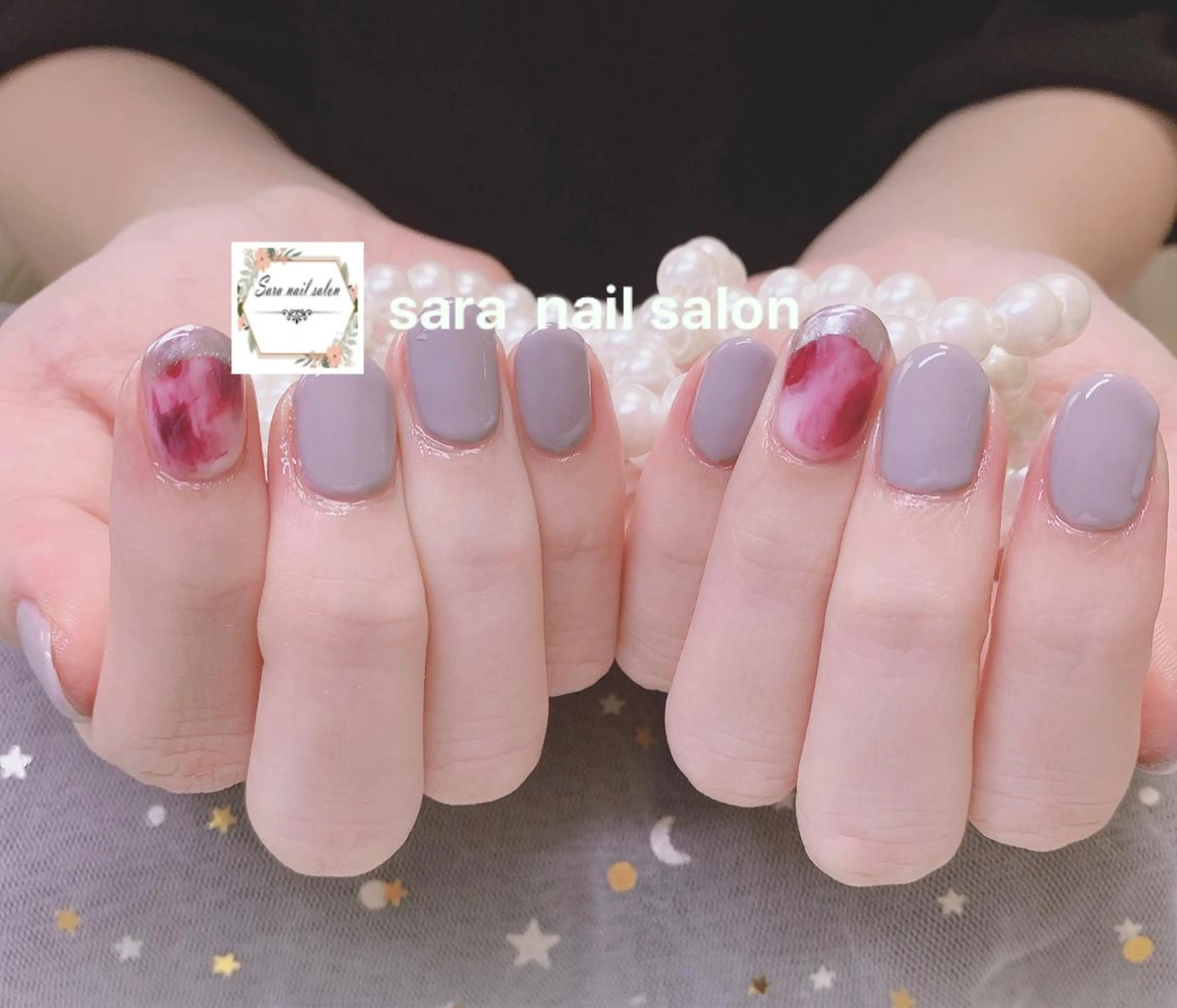ネイル ハンドネイル ハンドケア 小岩 Saraのネイルデザイン