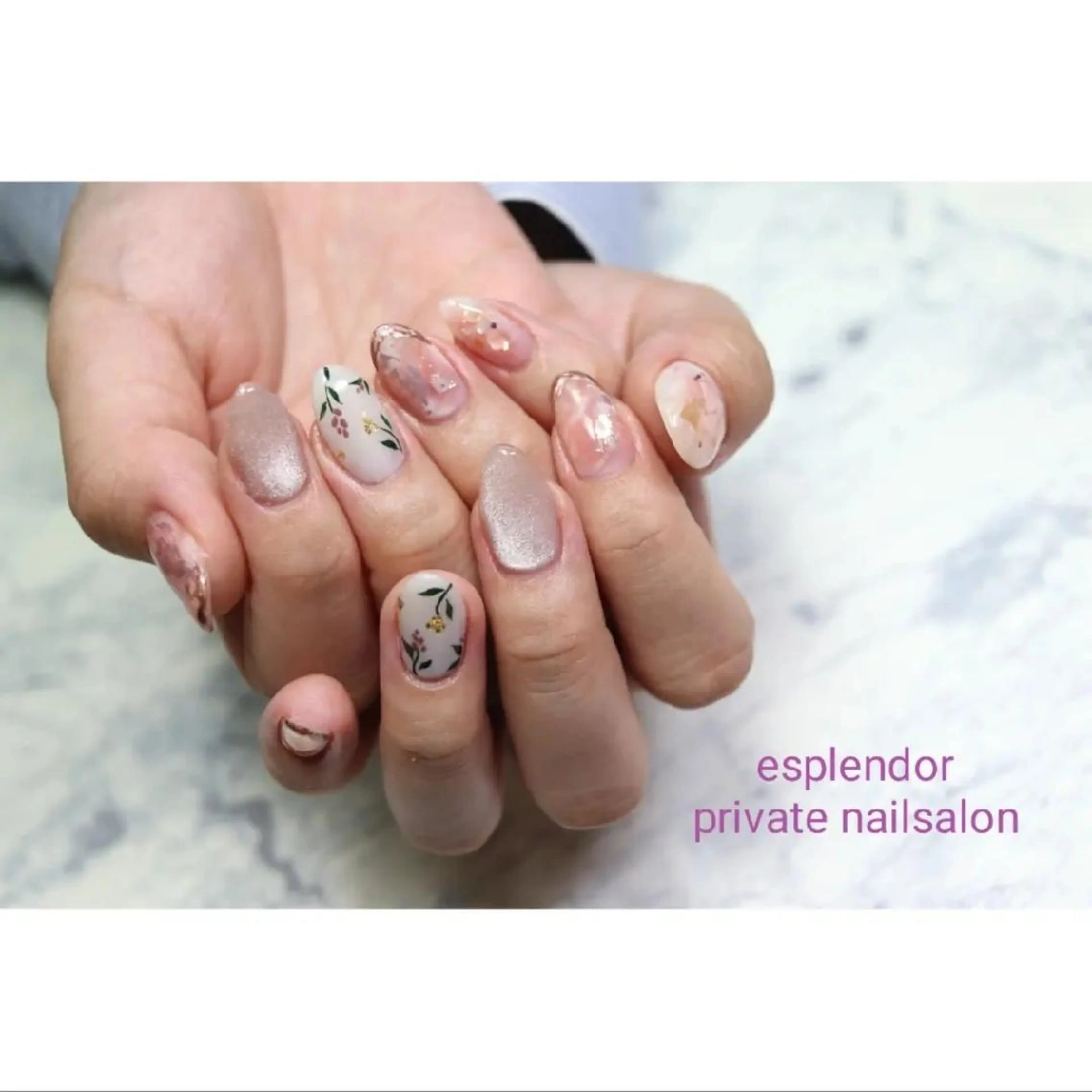 ネイル 持ち込み esplendor  エスプレンドル所属・esplendor  エスプレンドルのネイルデザイン