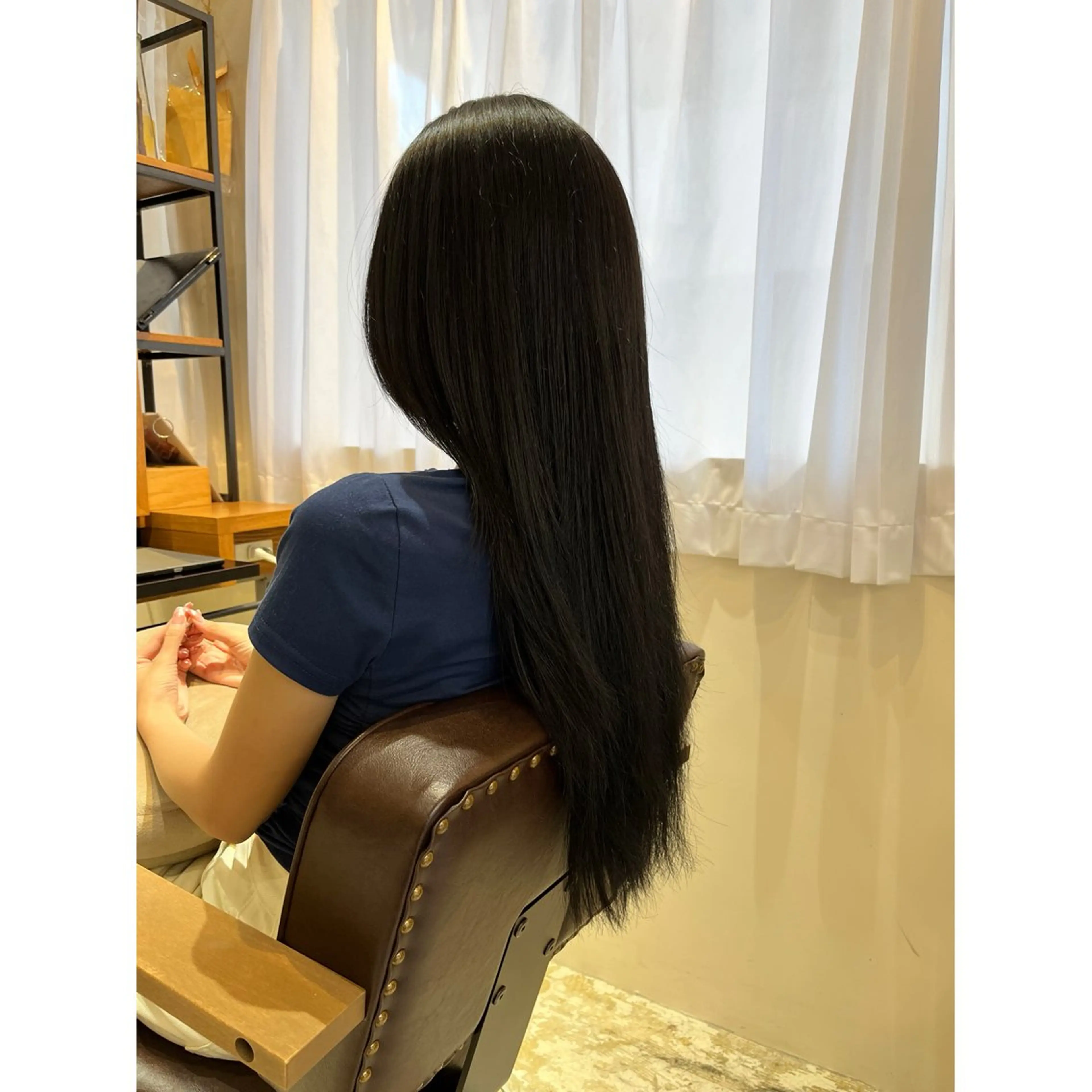 ロング カラー 喜友名洸季 anoneのヘアスタイル