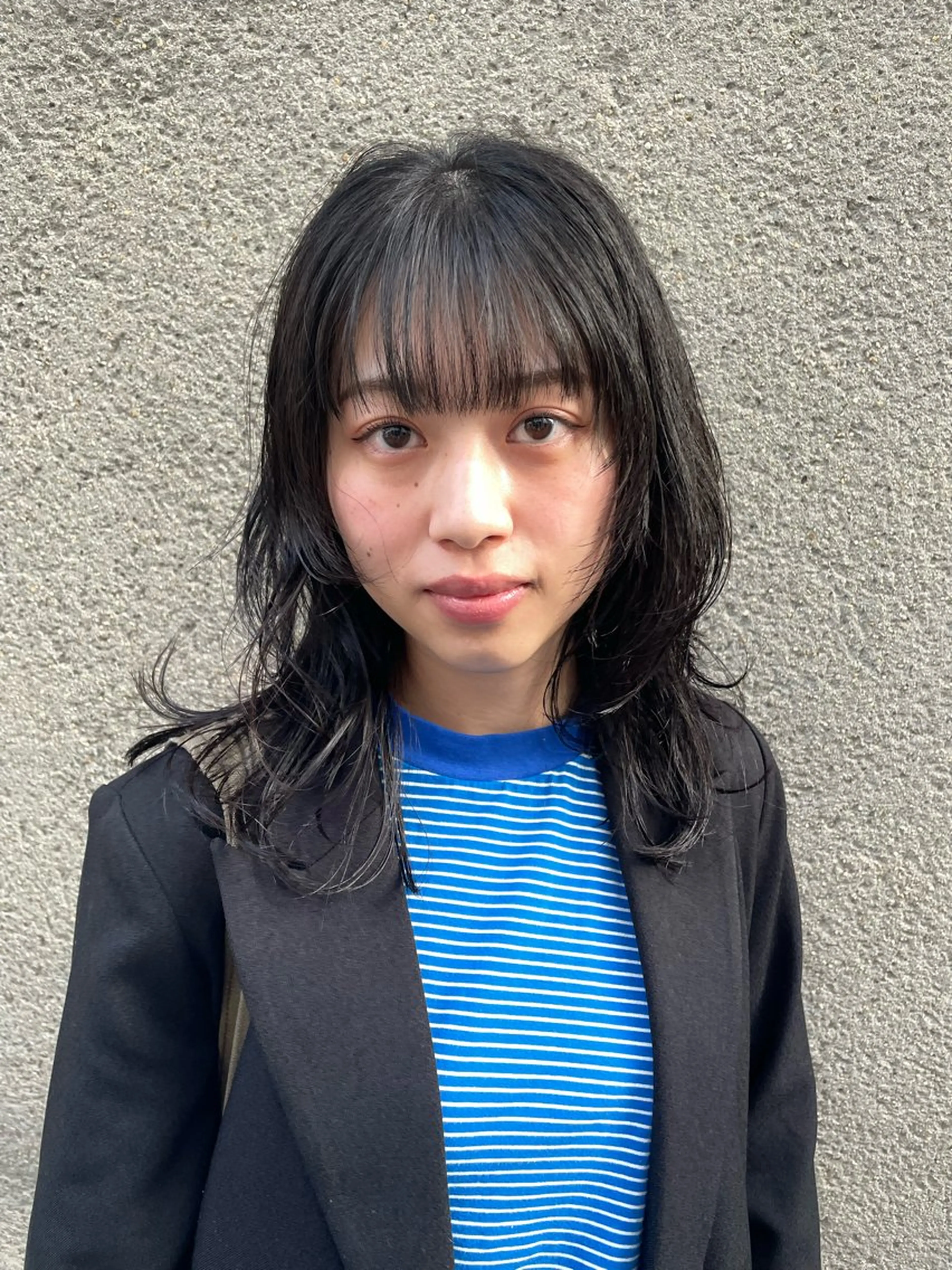 ミディアム カラー パーマ ヘアアレンジ メンズ ミディアムパーマ メンズパーマ メンズウルフカット ウルフカット カット パーマ トリートメント tatsumi/ボブ ウルフ/レイヤーのヘアスタイル