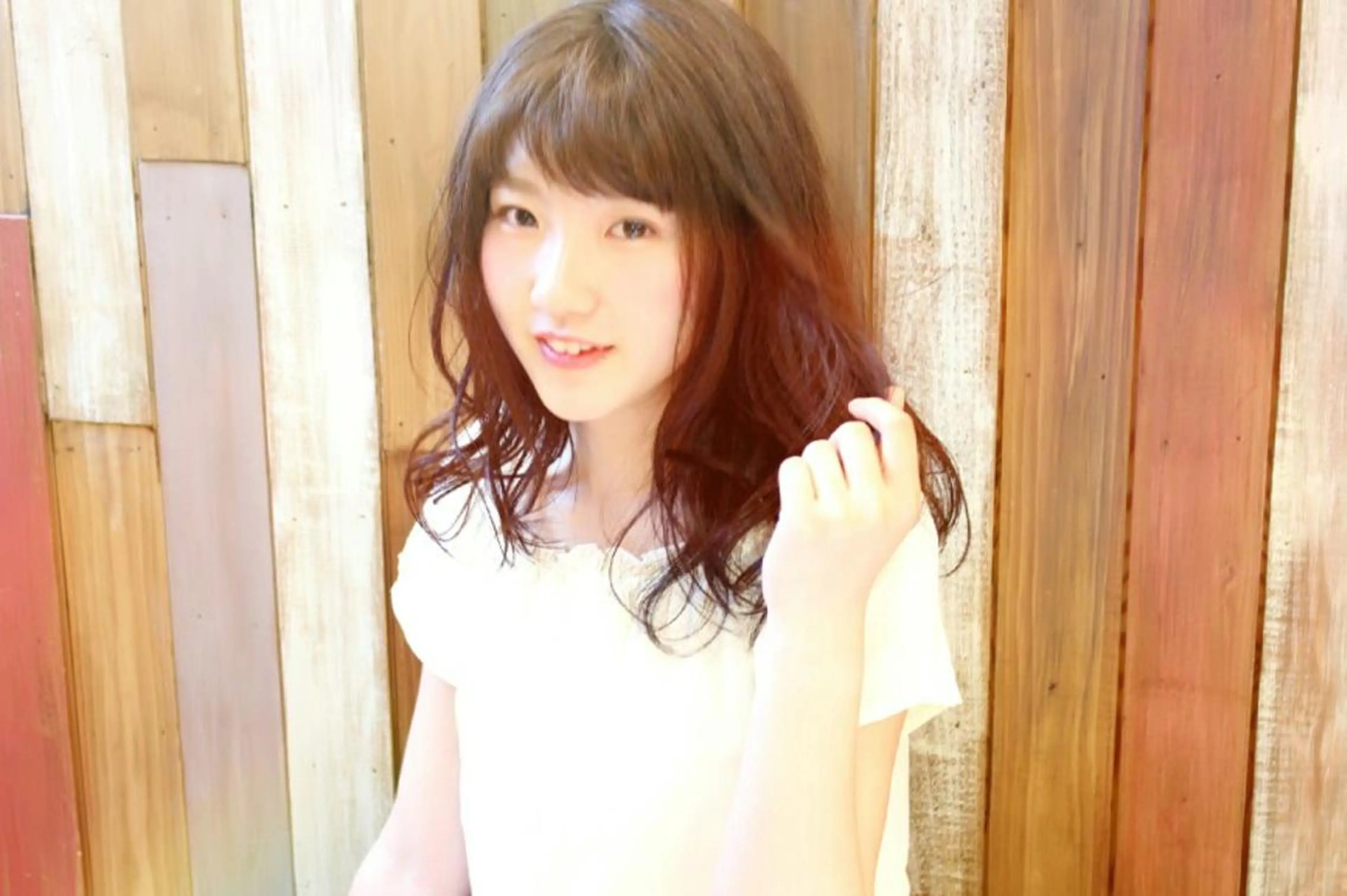 セミロング スタイル 相模大野のヘアスタイル