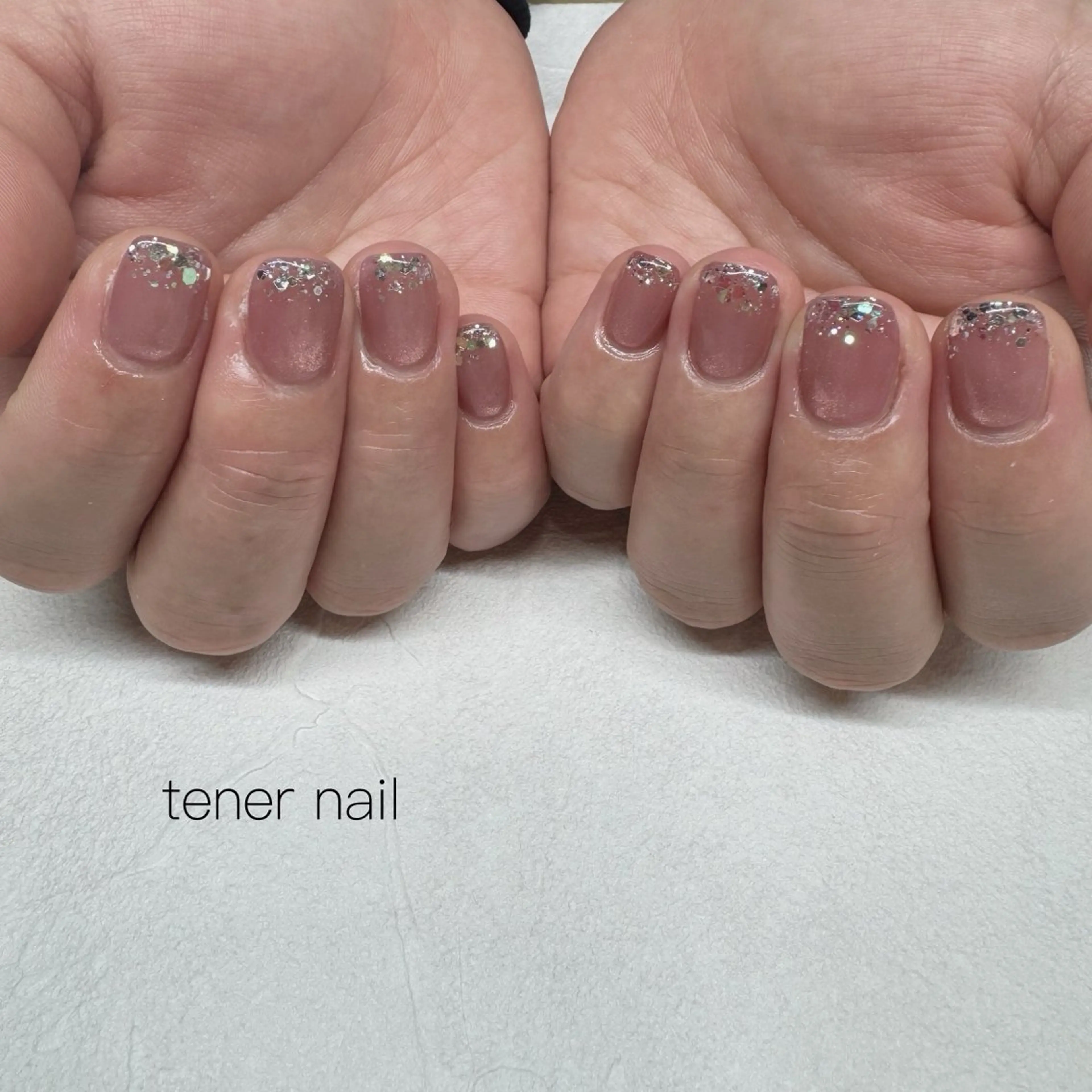 ネイル ラメ(グリッター) ハンドネイル tener  nail  テネルネイル所属・テネルネイル tener nailのネイルデザイン