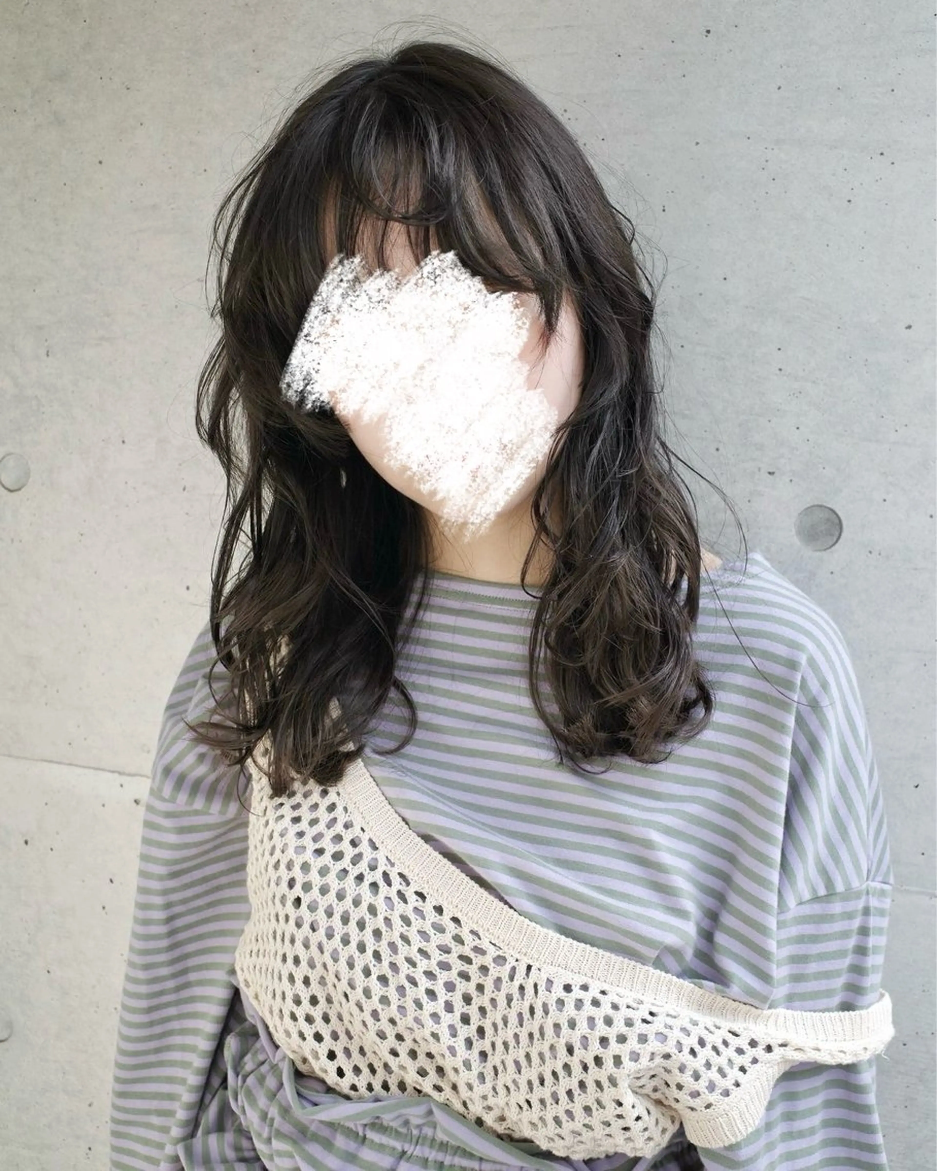 ロング パーマ カット パーマ ENIEN MAKE’S 立川所属・ミカ🌟パーマ/ ニュアンスパーマのヘアスタイル