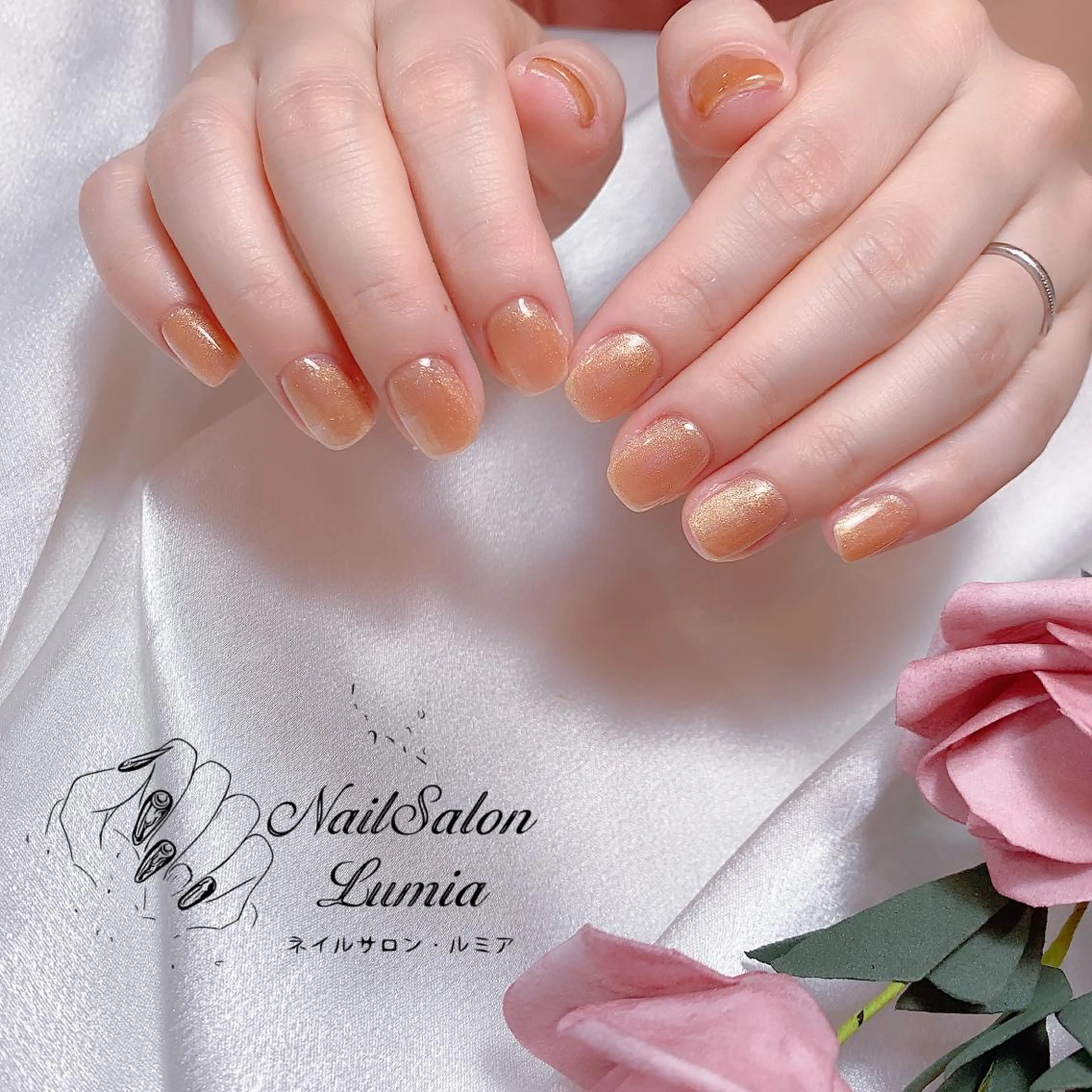 ネイル ハンドネイル ネイルサロン ルミア Lumia 店長のネイルデザイン