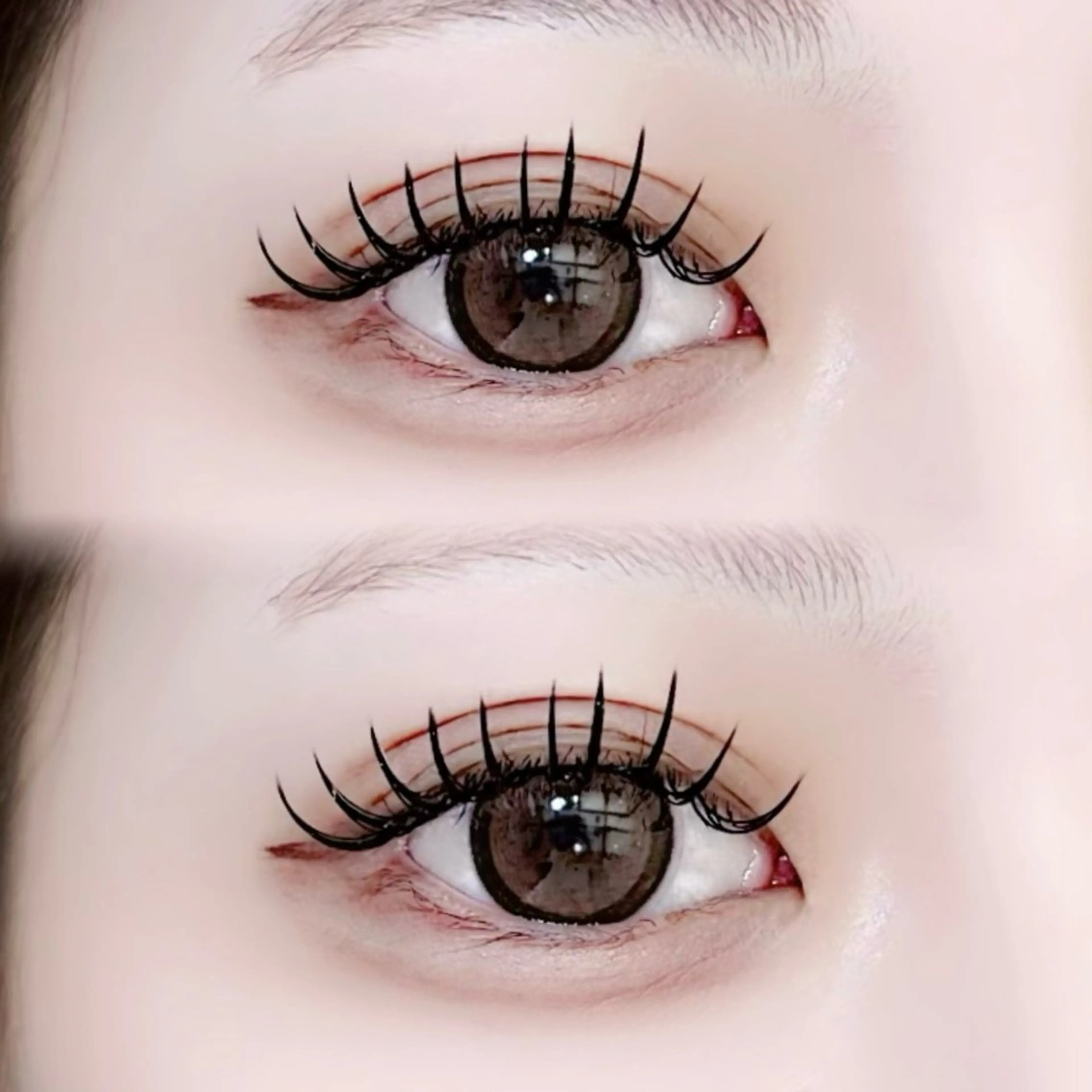 マツエク・マツパ バインドロック 束感まつ毛 韓国風マツエク 【韓国束感まつげ】 Rena🍫のマツエク・マツパデザイン