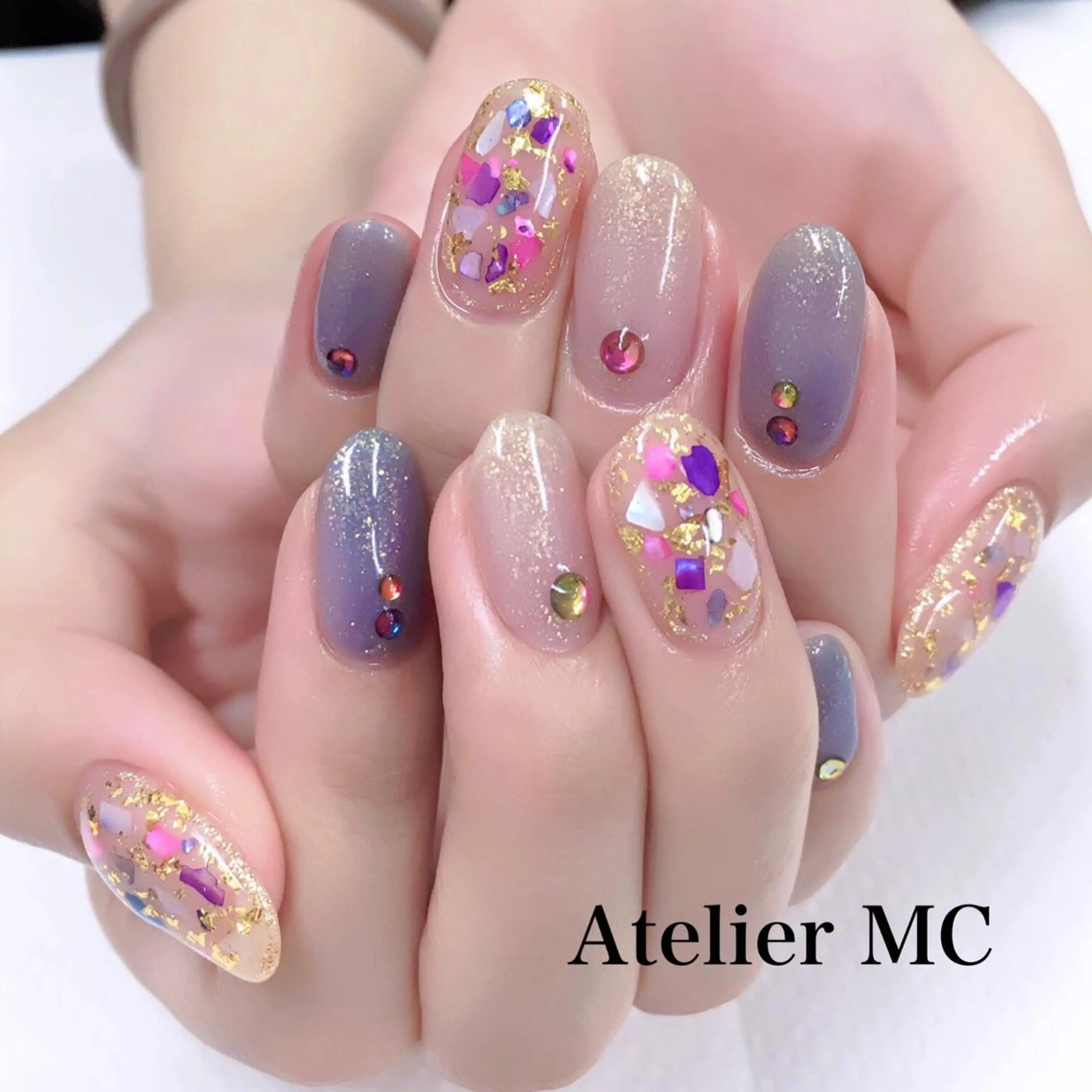 ネイル ハンドネイル アトリエ エムシー 【新富町・東銀座】のネイルデザイン