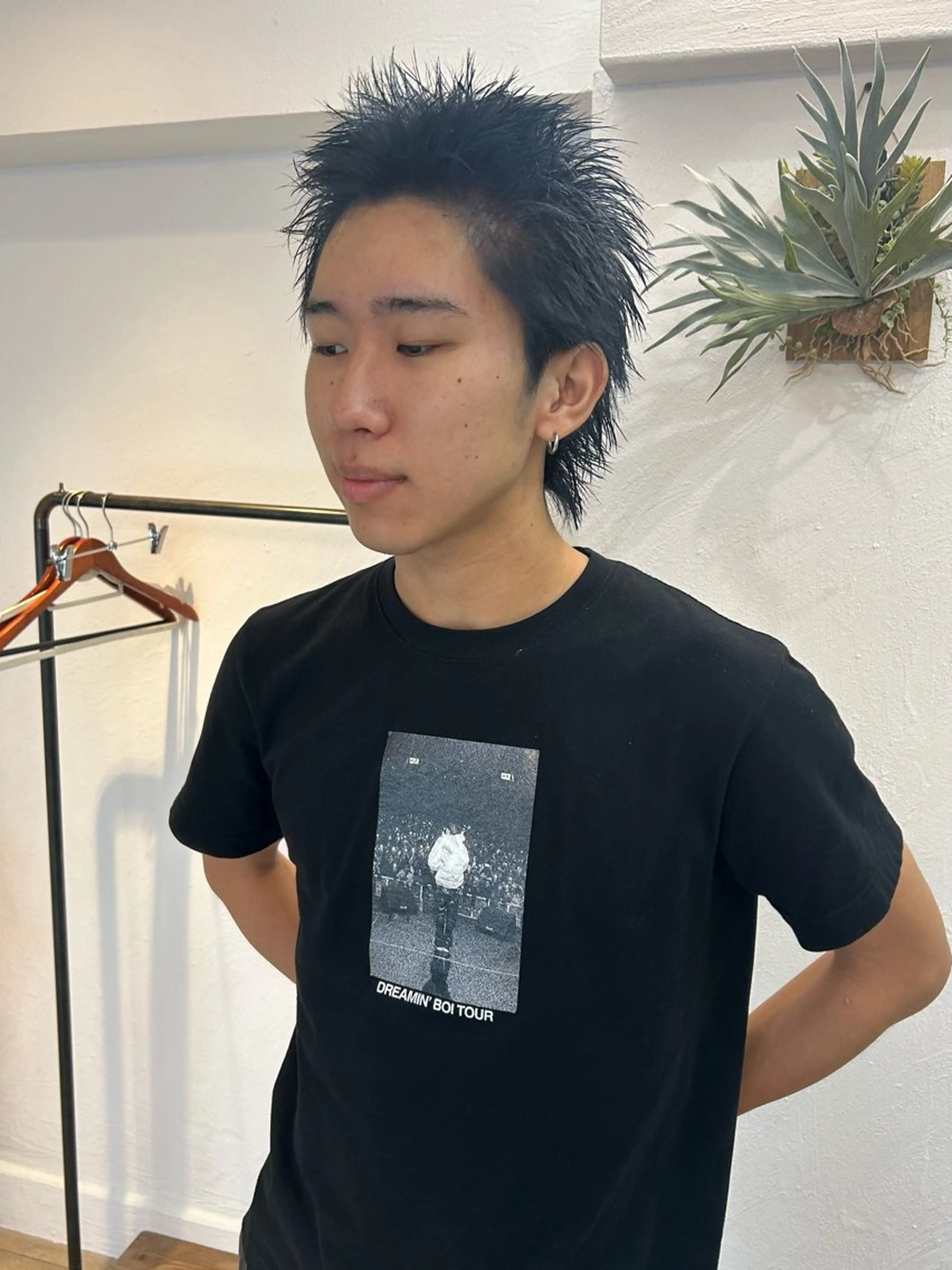 ショート カラー メンズ メンズブリーチ メンズハイトーン スパイキーショート ブリーチ ダブルカラー カット ヘアカラー トリートメント ヘッドスパ 180° OneEightyDegrees 中目黒所属・Himari 【ハイトーンカラー】のヘアスタイル