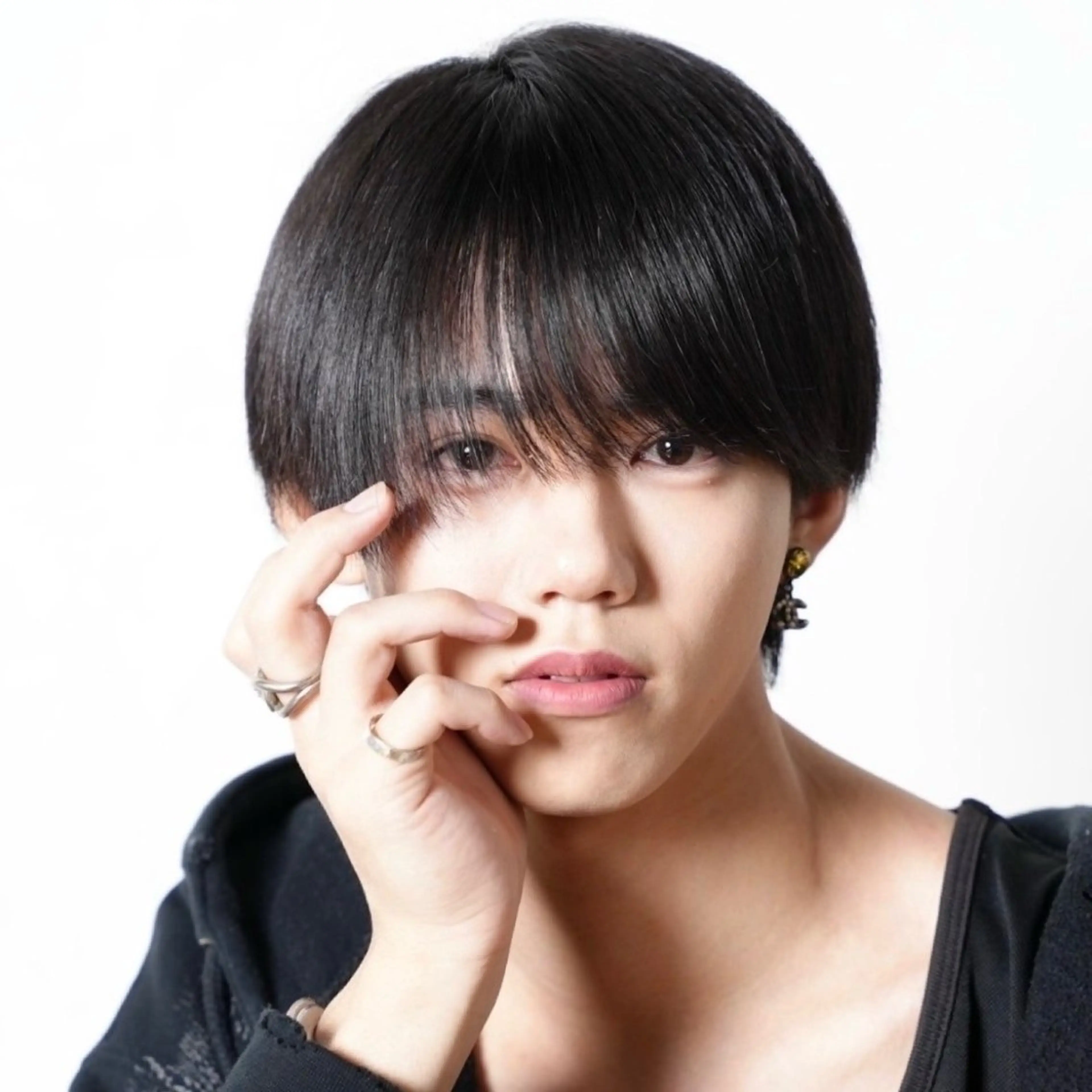 ミディアム カラー パーマ メンズ カット 縮毛矯正 トリートメント シースルーマッシュ/ メンズ/KYOHEIのヘアスタイル