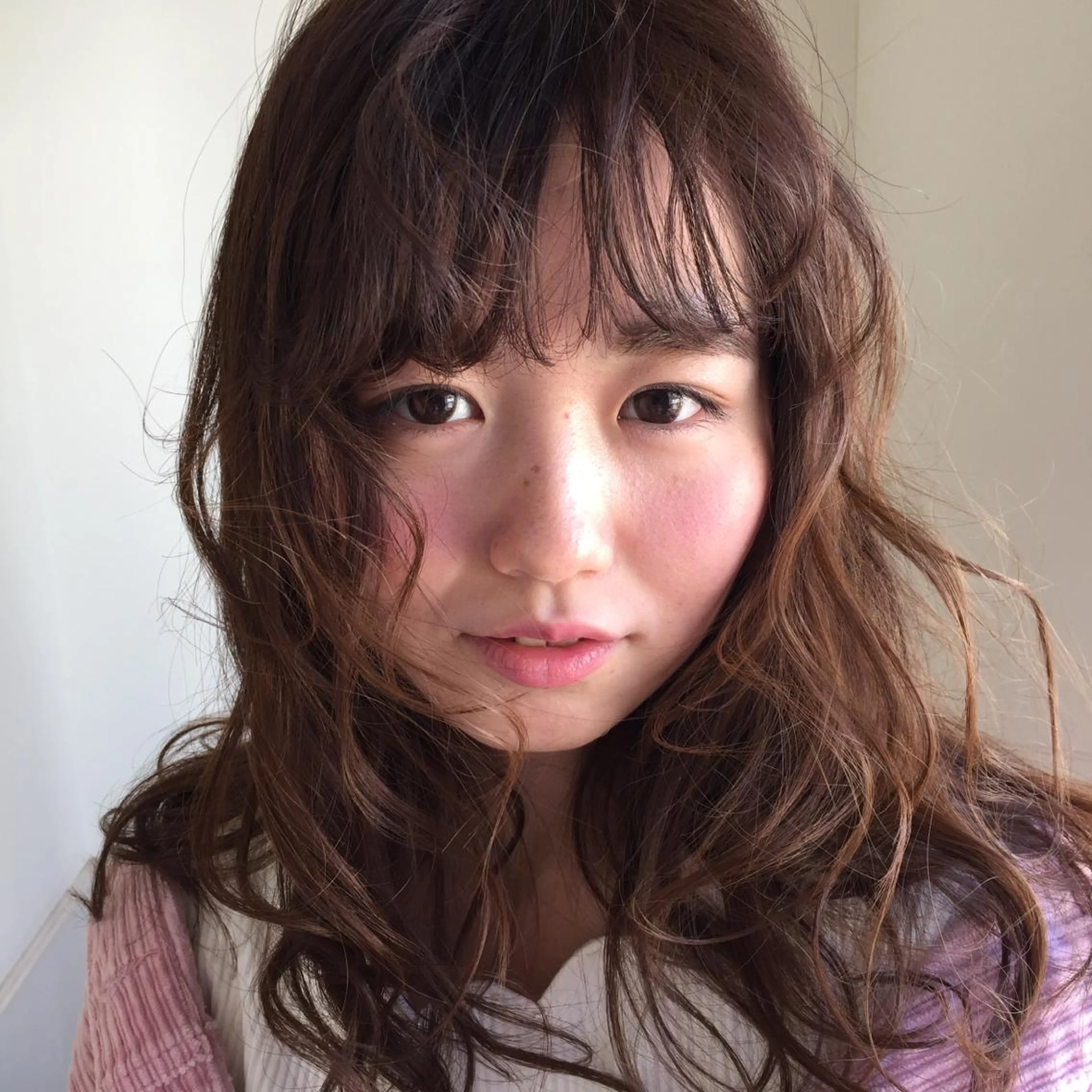 ミディアム カラー HAUS 片山みほのヘアスタイル