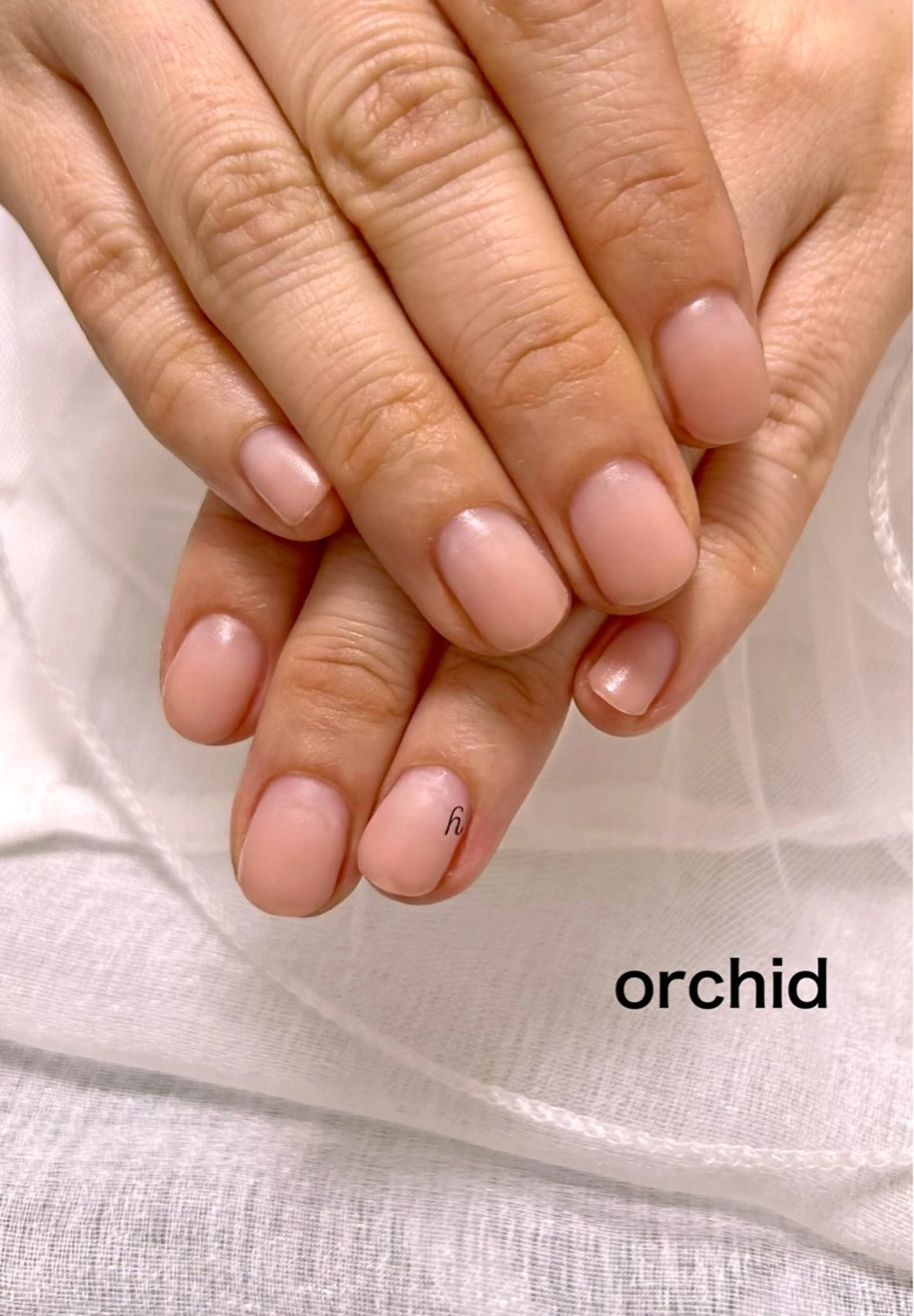 ネイル マットネイル ハンドネイル フットネイル orchid ♡オーキッドのネイルデザイン