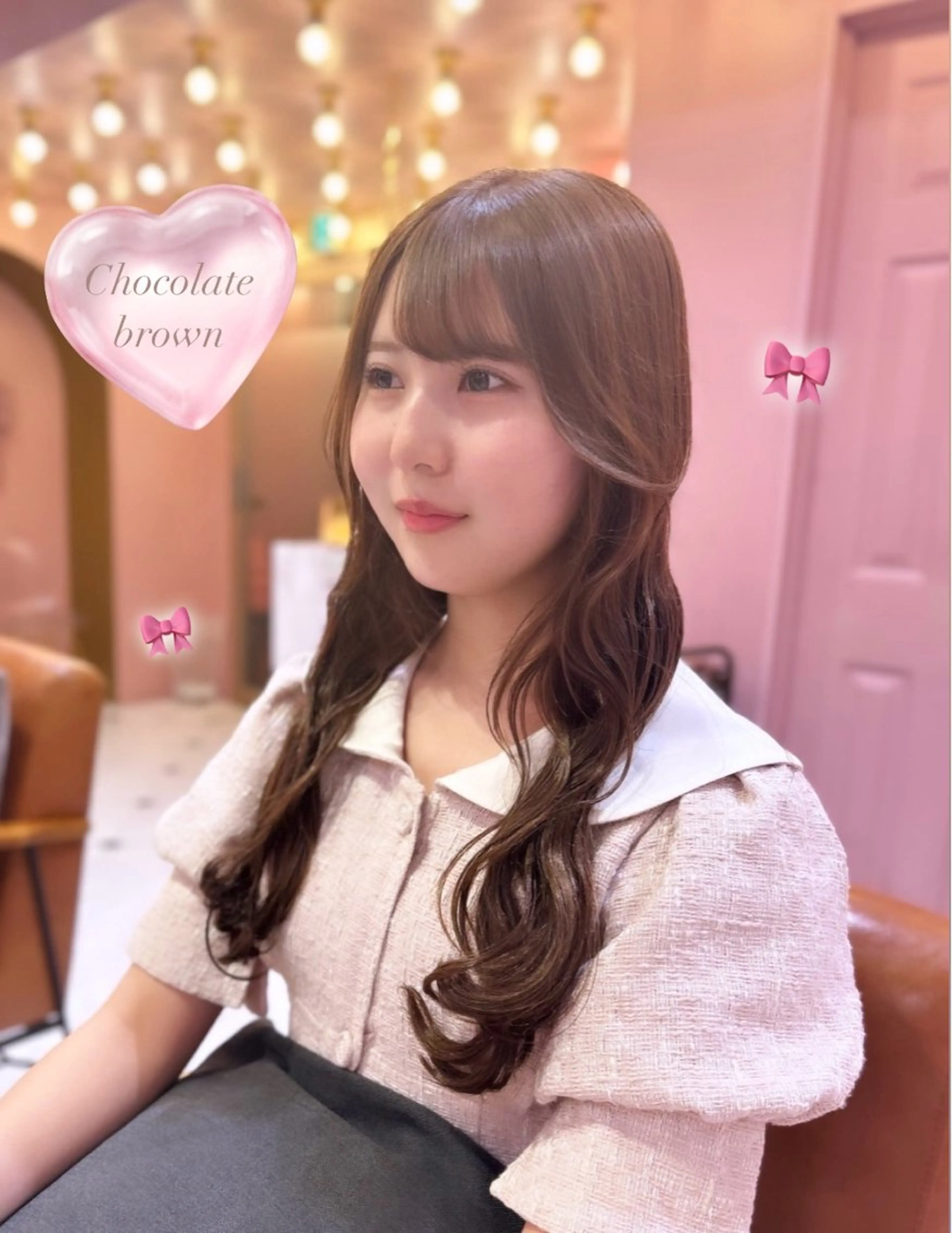 【当日予約🙌🏻メンテナンスカット付き🐰🎀】1color相談メニュー➕美髪ケアセット付き🤍🪽ྀིの写真