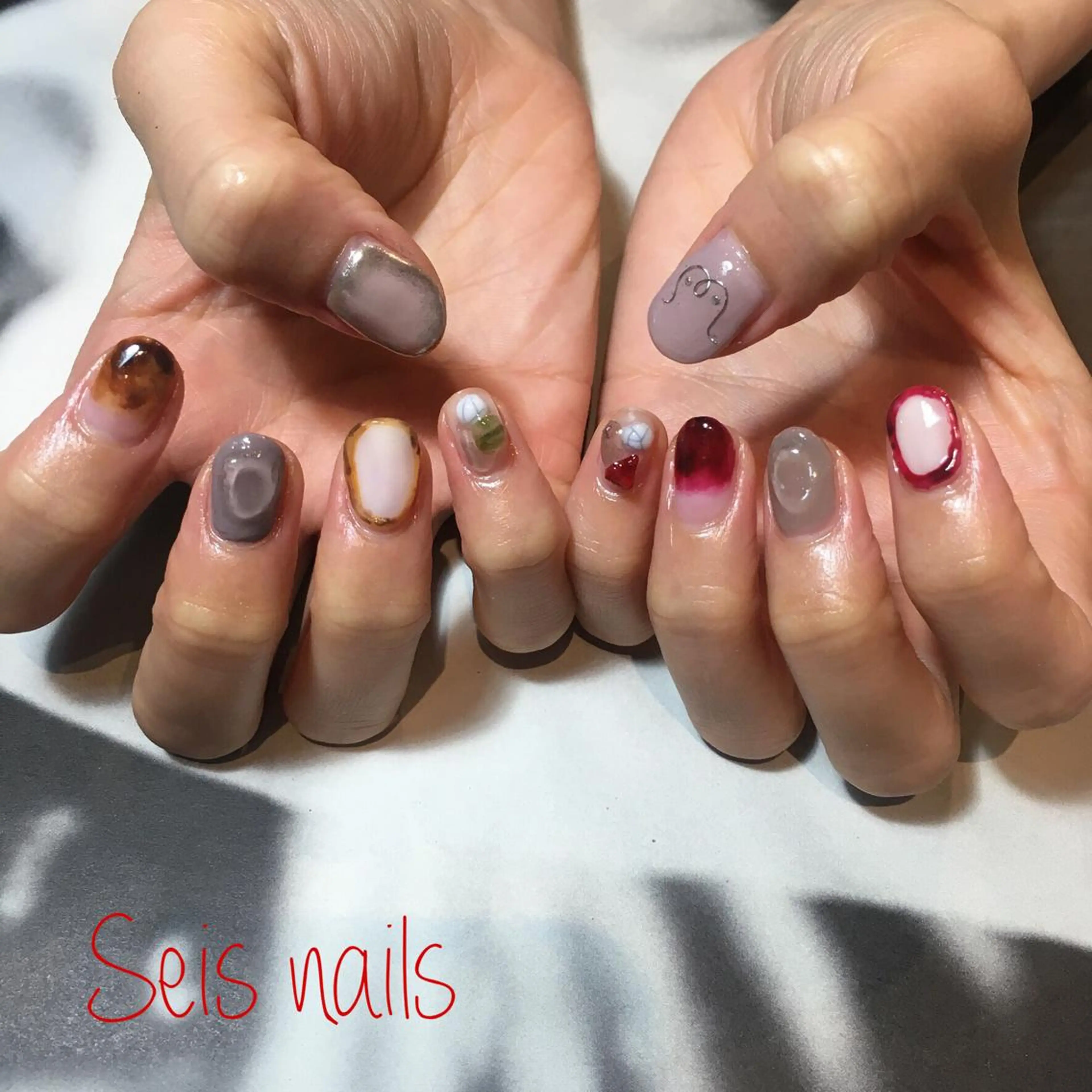 ネイル Seis Shihoのネイルデザイン