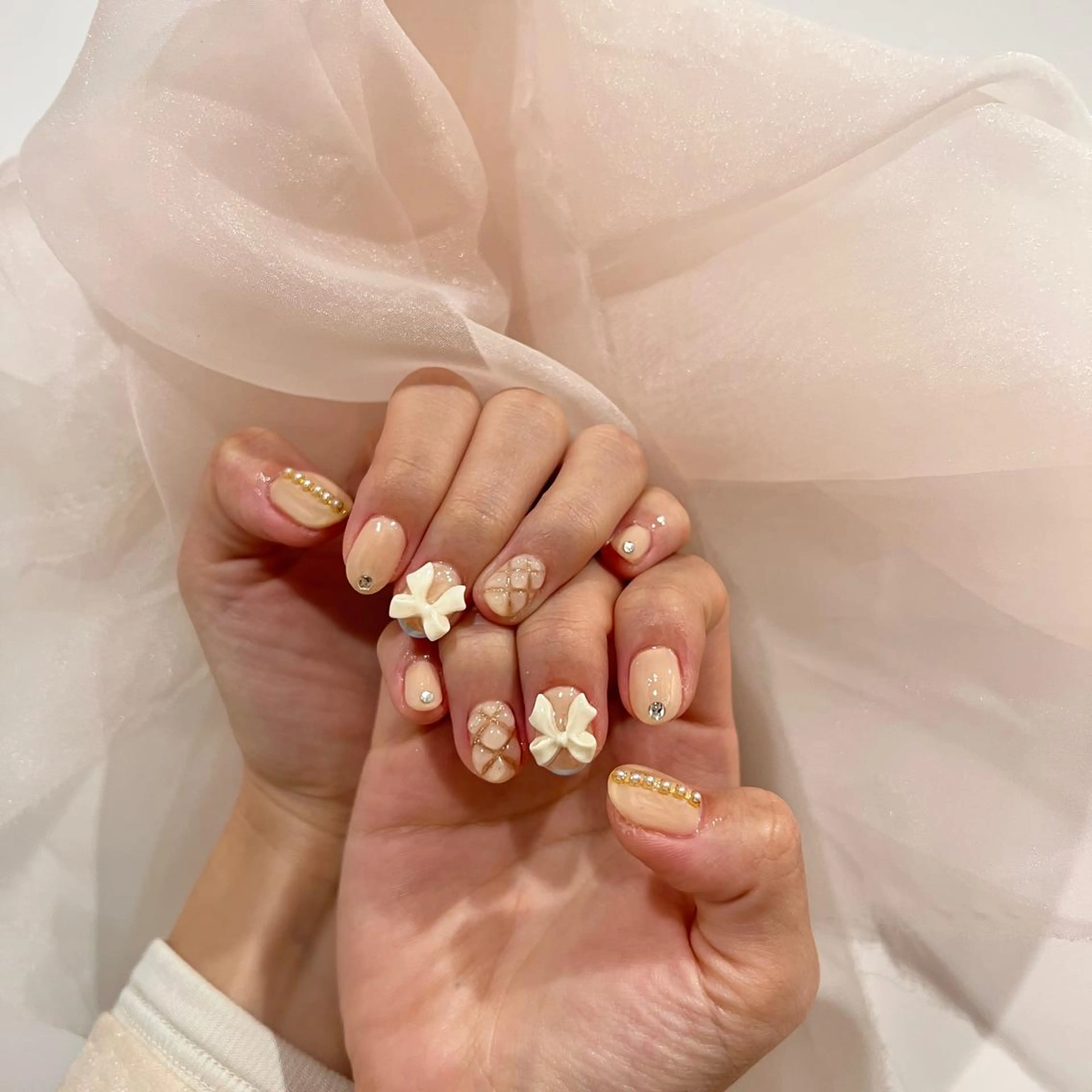 ネイル 黒葛原 めぐみのネイルデザイン