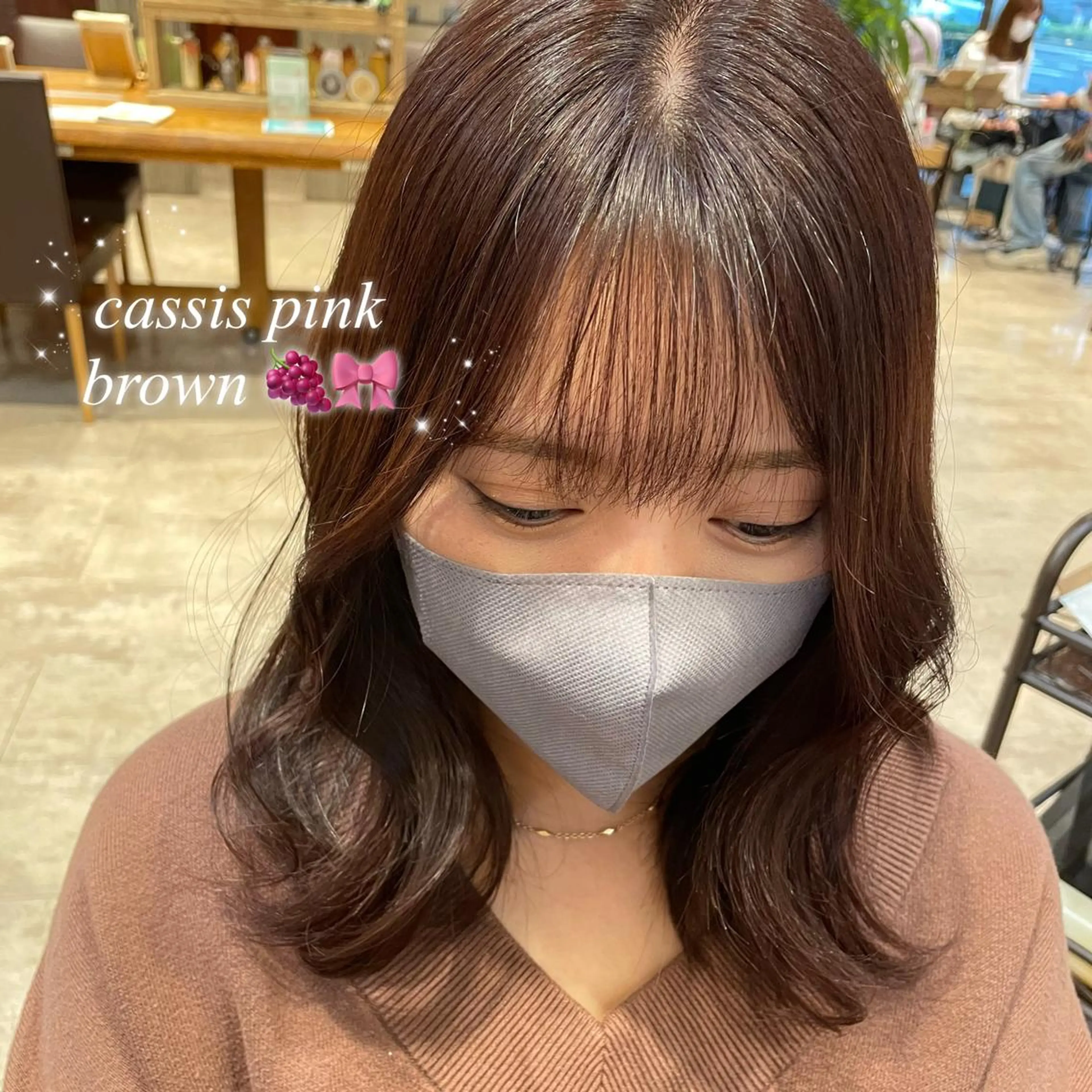 カラー 𝙢𝙞𝙮𝙪🎀 girly hairのヘアスタイル