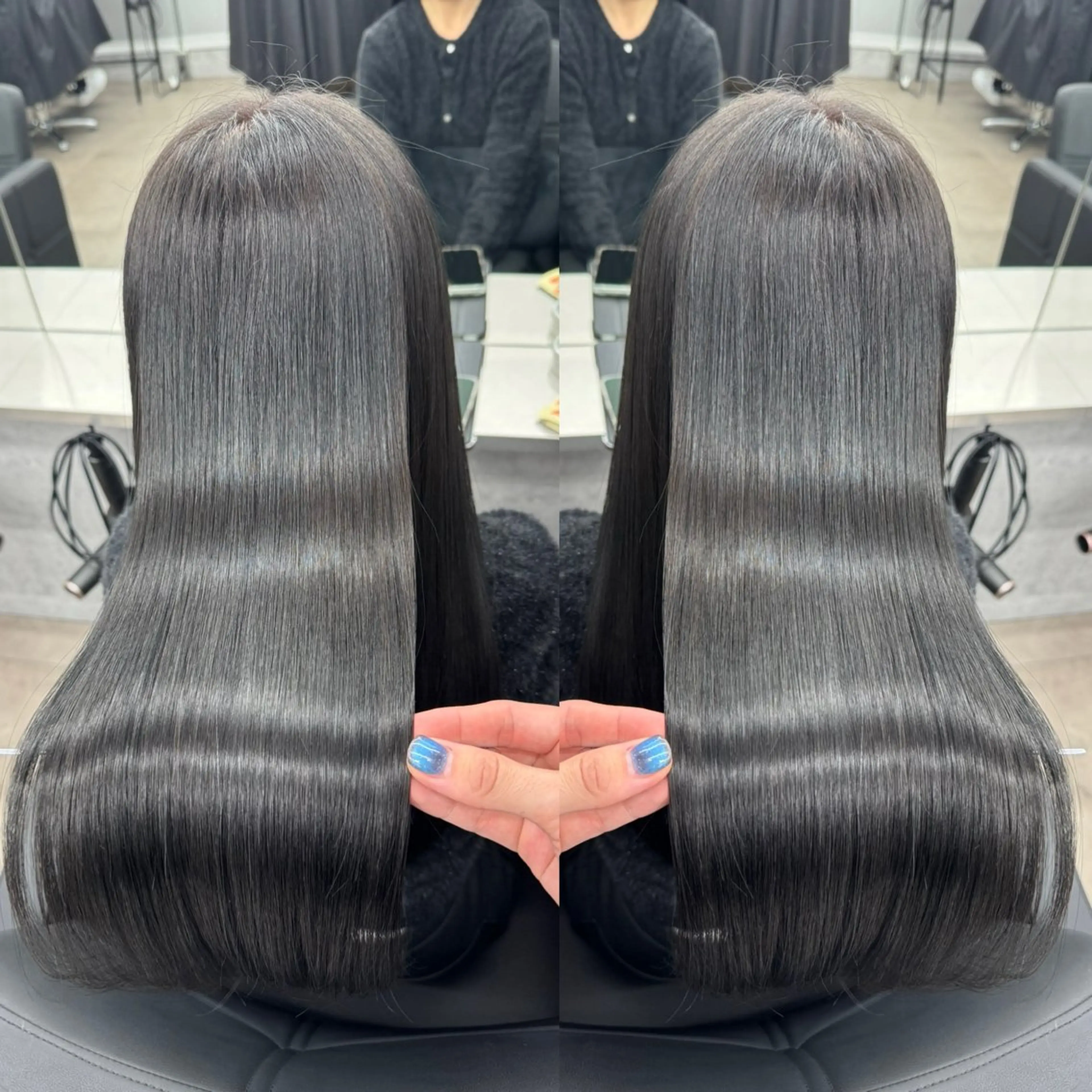 ロング 髪質改善 縮毛矯正 カット ヘアカラー トリートメント ヘッドスパ 🌈代表 🌈macotoのヘアスタイル