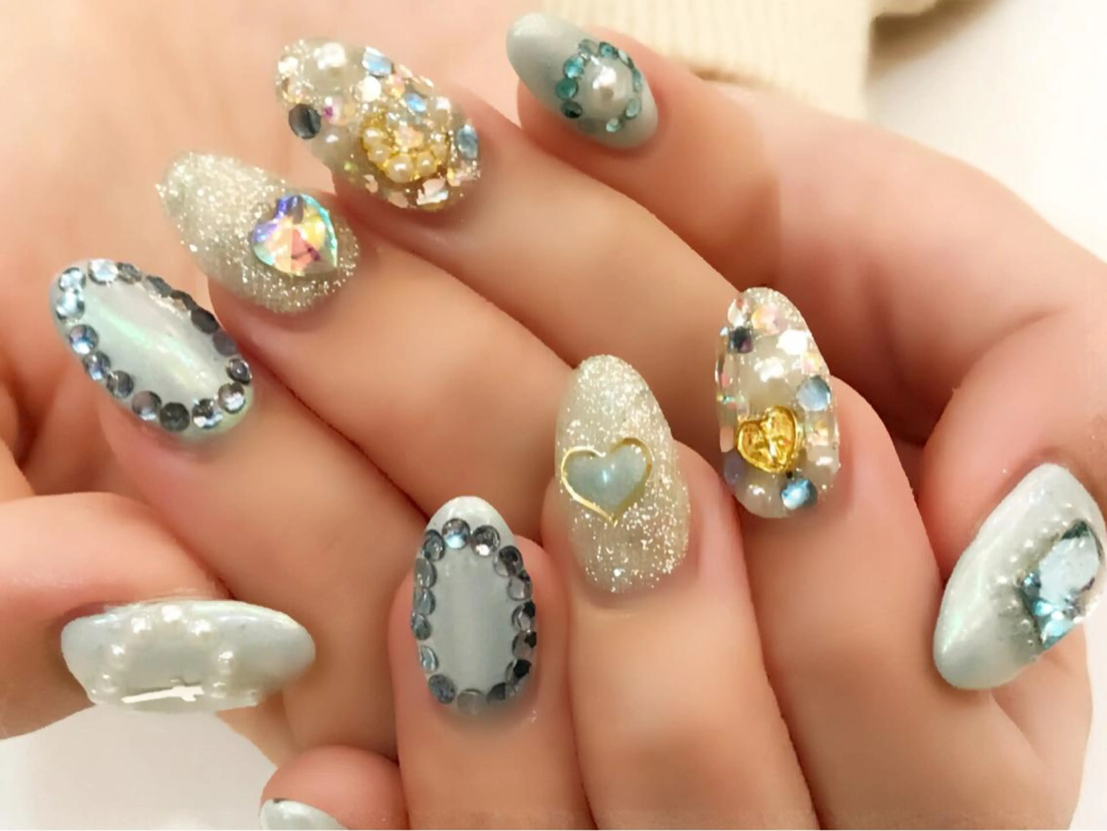 セミロング カラー メンズ キッズ ネイル NAILSGOGO shibuyaのネイルデザイン