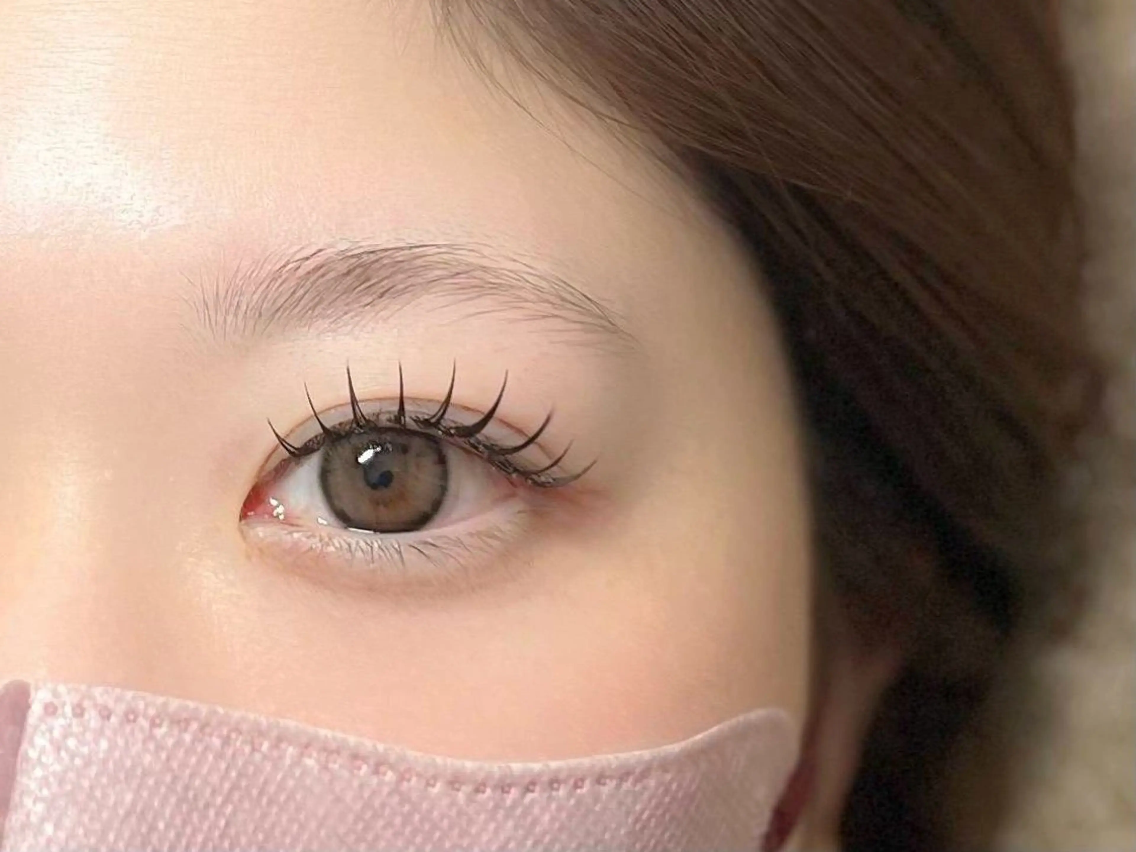 マツエク・マツパ フラットラッシュ まつぱ/マツエク🪴 Cil 中崎町のマツエク・マツパデザイン