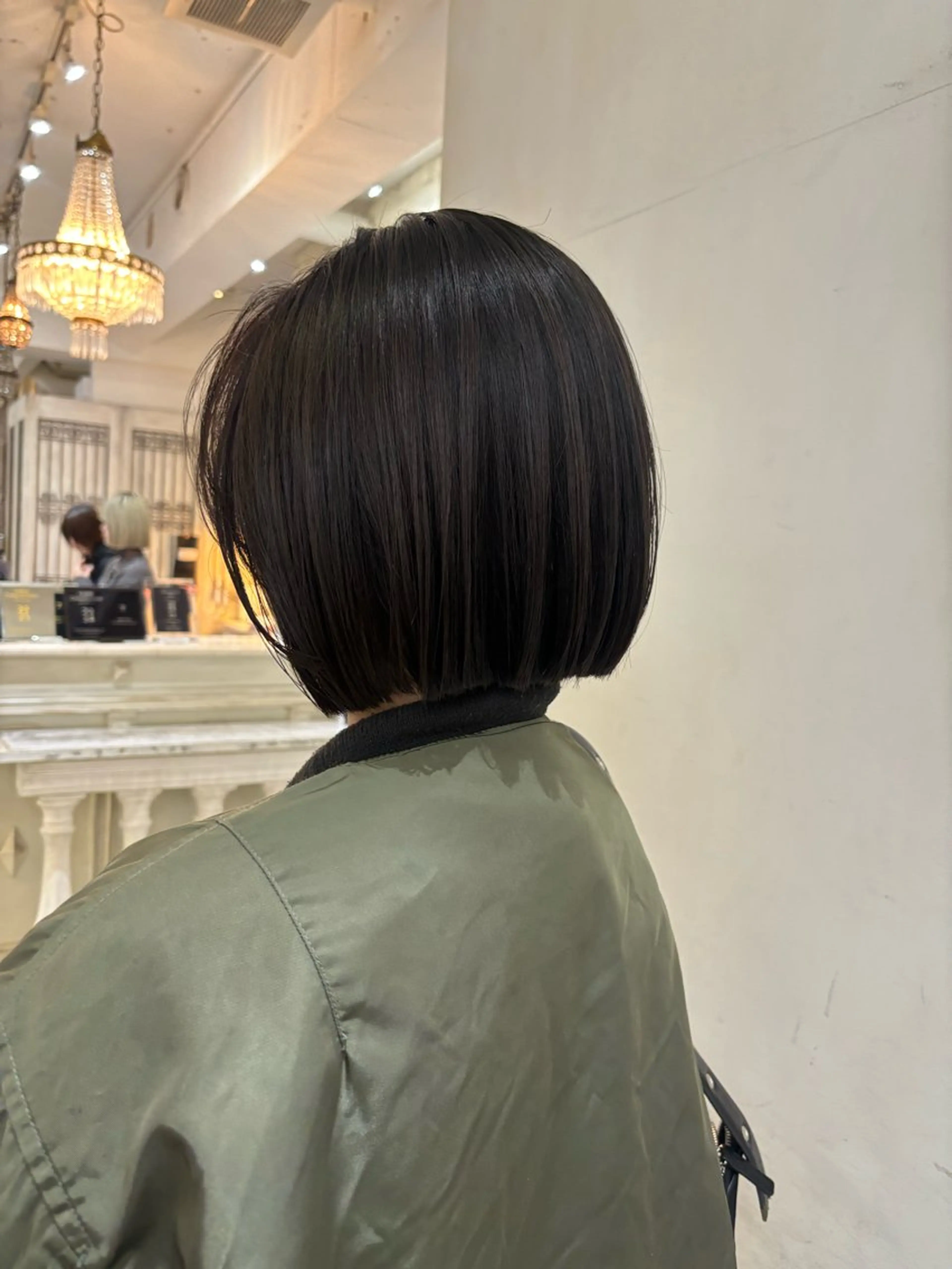 ショート カラー 透明感カラー ボブ MINX【青山店】所属・asuka/似合わせ /レイヤー/暖色のヘアスタイル