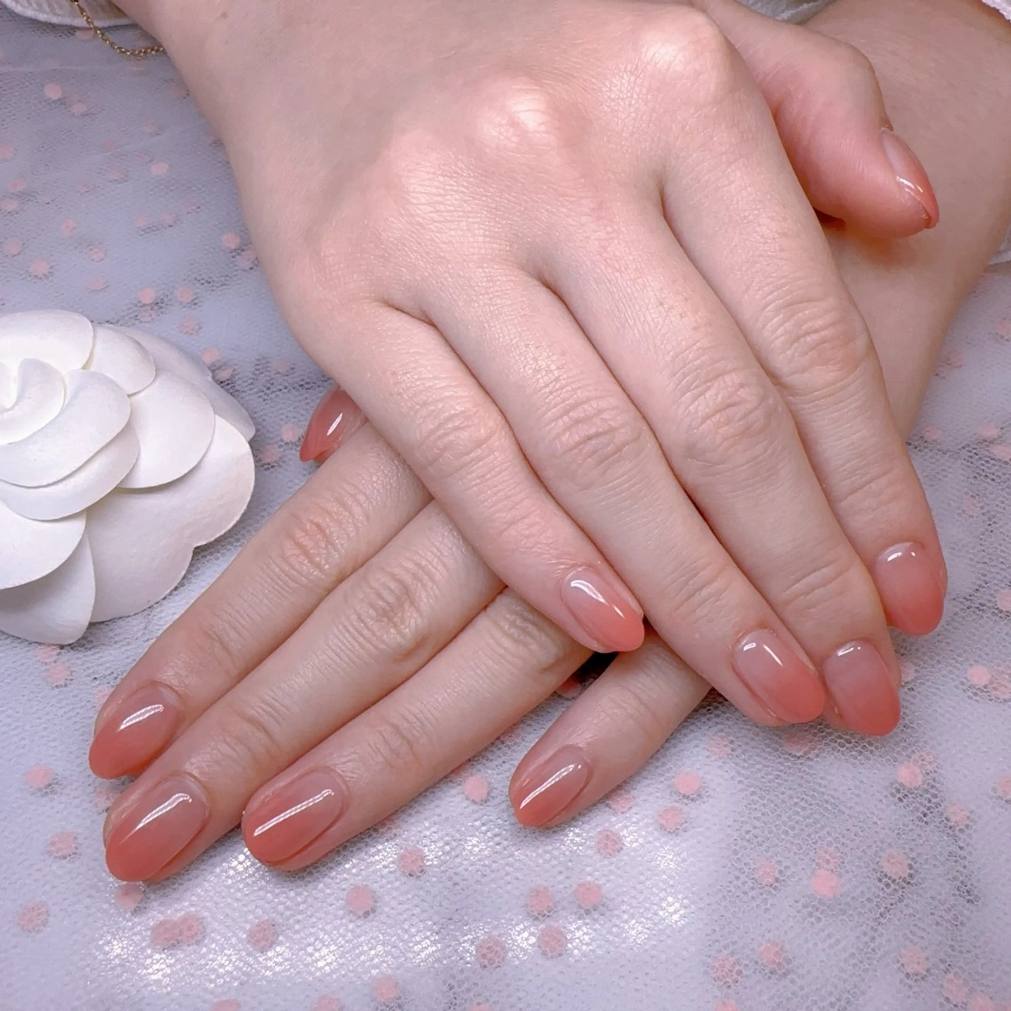 ネイル オーロラネイル フットネイル 韓国ネイル ラメ(グリッター) ラメグラデーション ハンドネイル Belle nail salon 新小岩のネイルデザイン