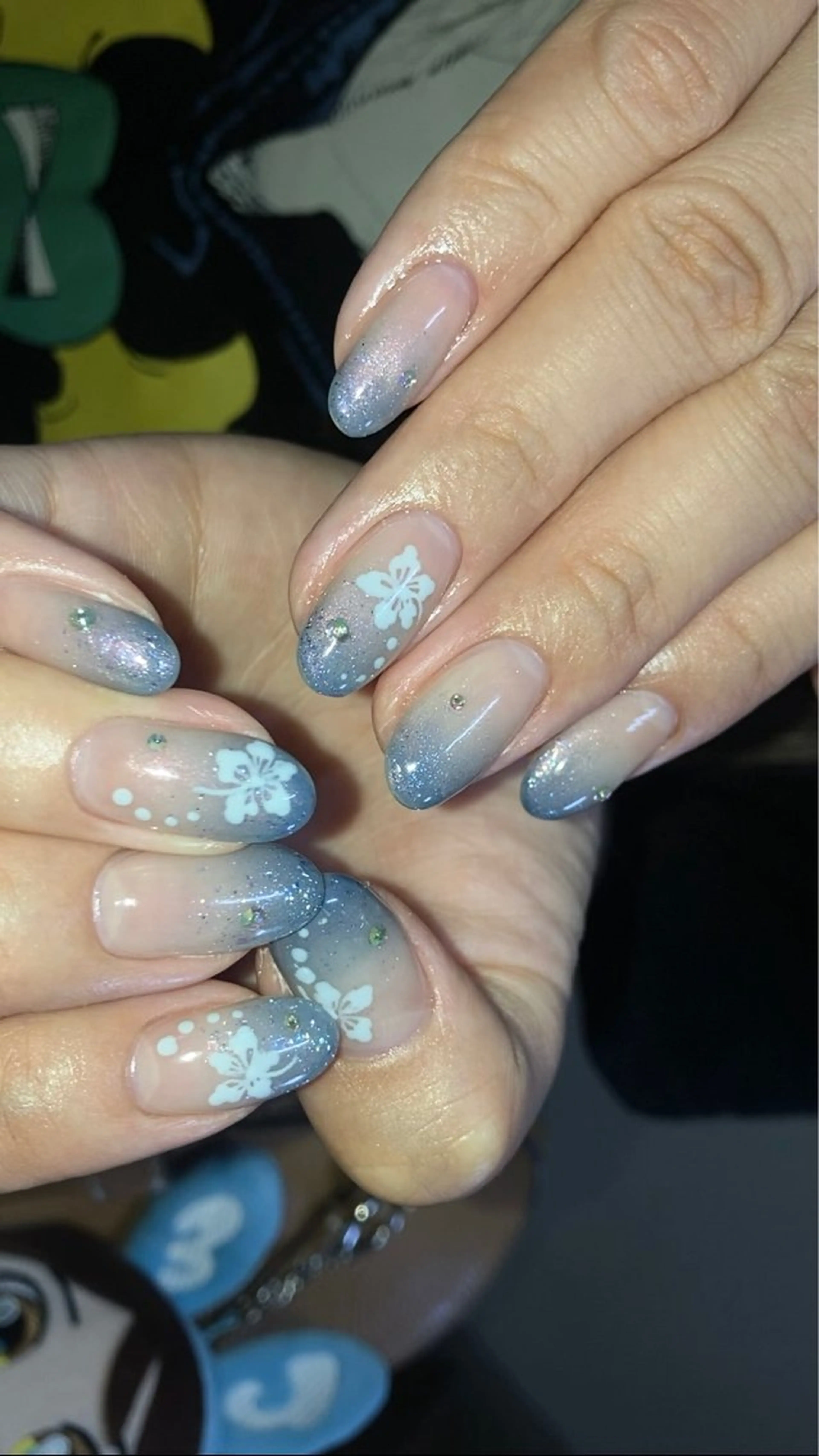 ネイル ハンドネイル フットネイル kana/モード ・グランジ໒꒱のネイルデザイン