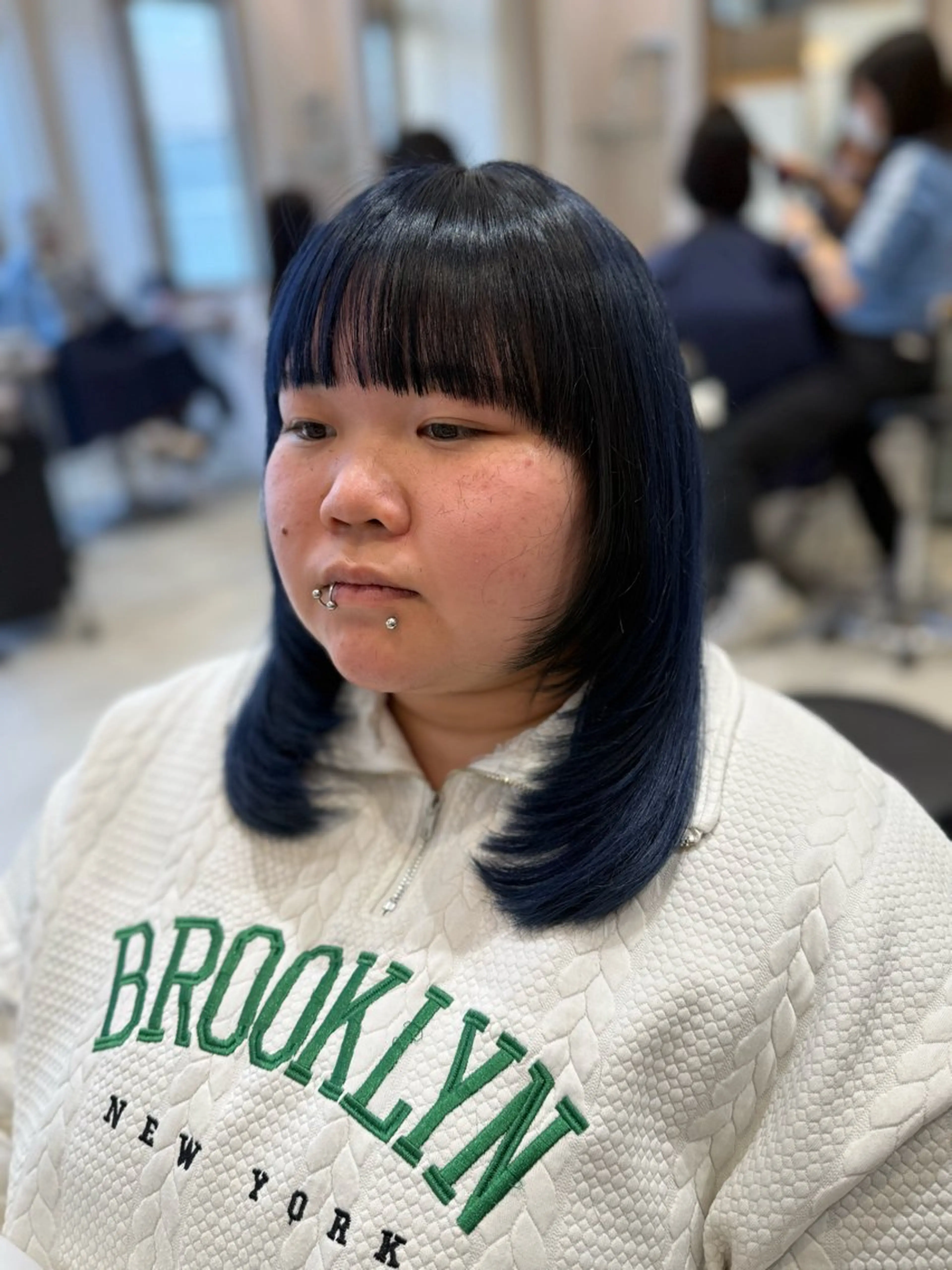 セミロング カラー デザインカラー ボブ・ショート 🌻Yurinaのヘアスタイル